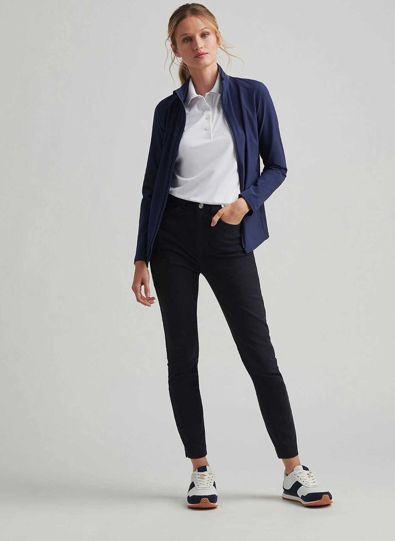Peter Millar Womens Dunes Jacket - Navy Peter Millar Apparel for Women