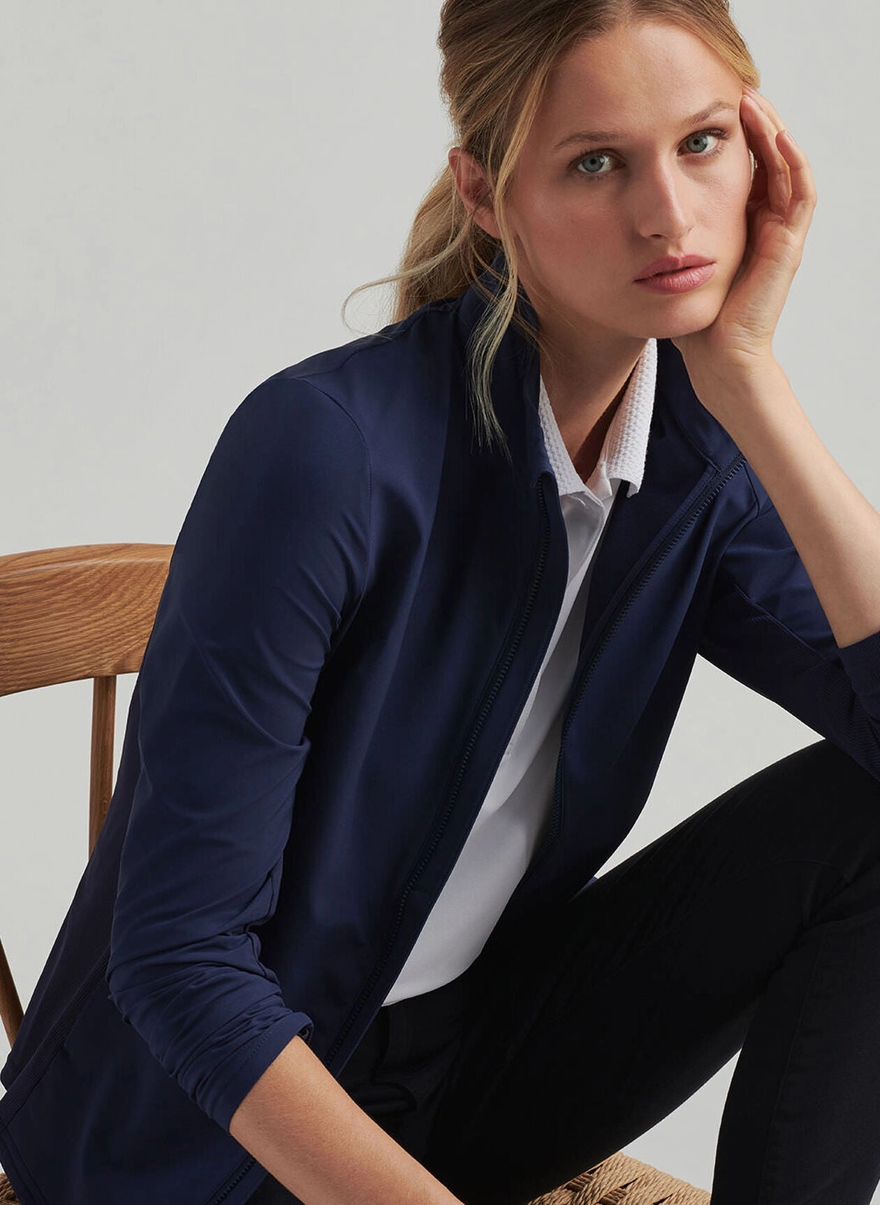 Peter Millar Womens Dunes Jacket - Navy Peter Millar Apparel for Women