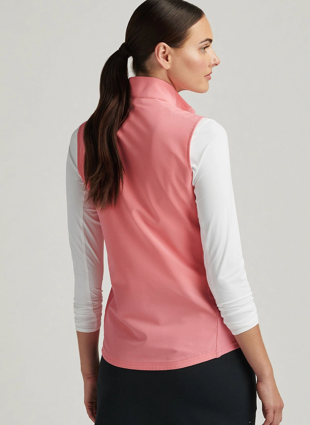 Peter Millar Womens Dunes Vest - Coral Reef Peter Millar Apparel for Women