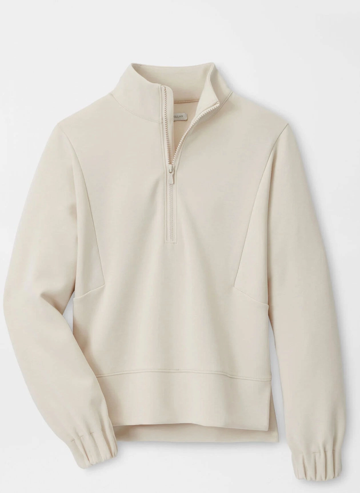 Peter Millar Womens Flora Knit Mlange Half-Zip Pullover - Stone Peter Millar women's fashion line