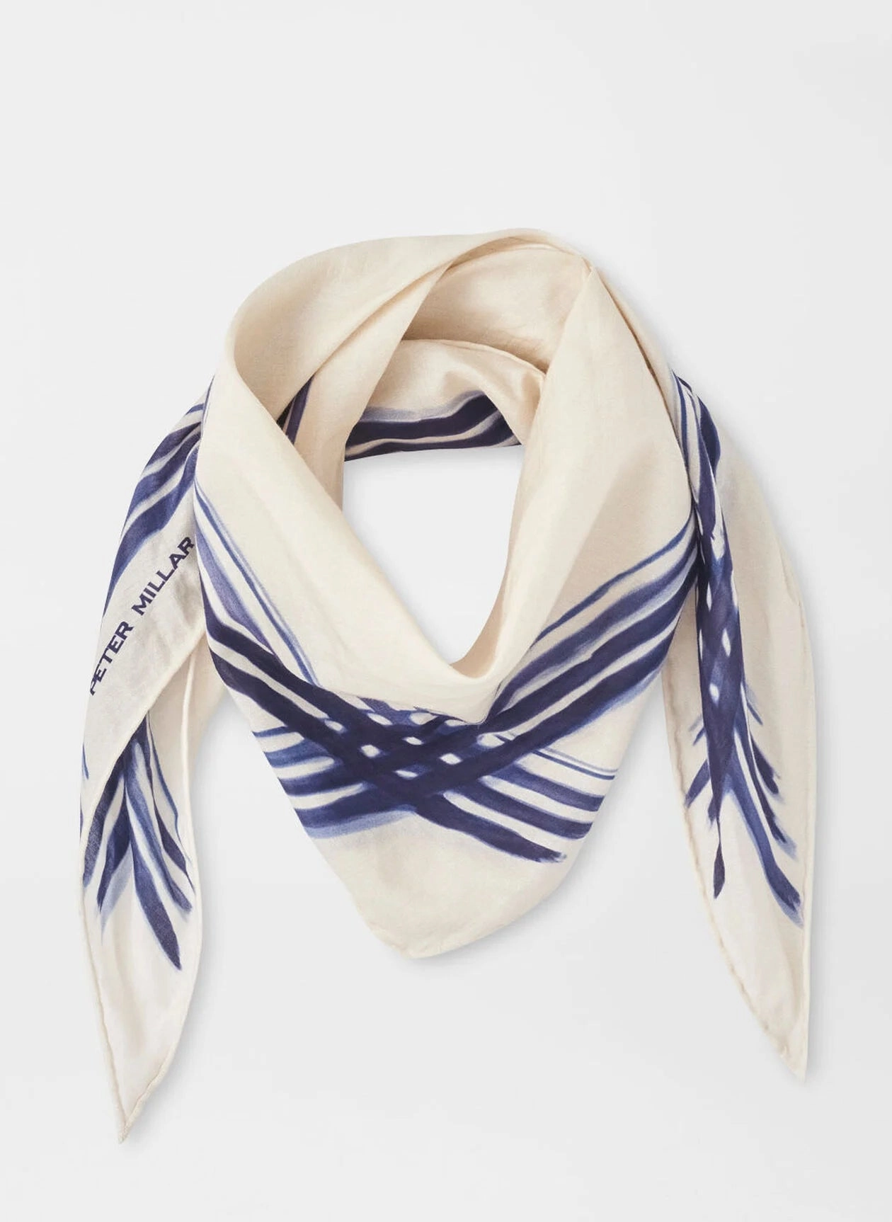 Peter Millar Womens Kite Scarf - Navy Peter Millar women's fashion line