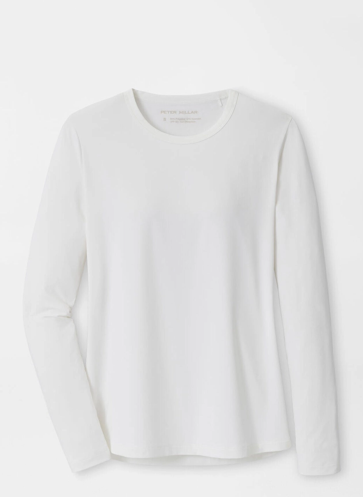 Peter Millar Womens Lightweight Long-Sleeve Sun Tee - White Peter Millar women's fashion line