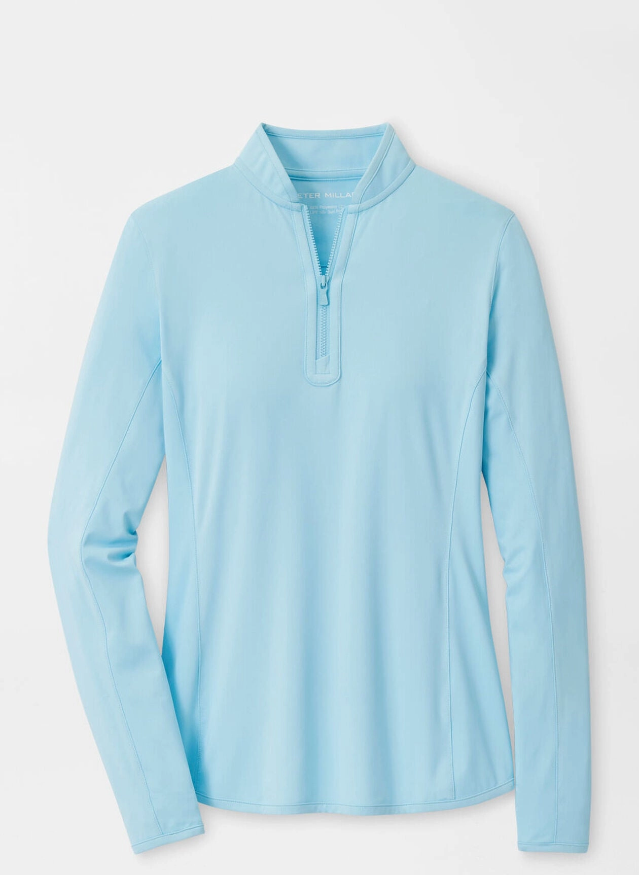 Peter Millar Womens Lightweight Zip Sun Shirt - Skylight Peter Millar women's fashion line