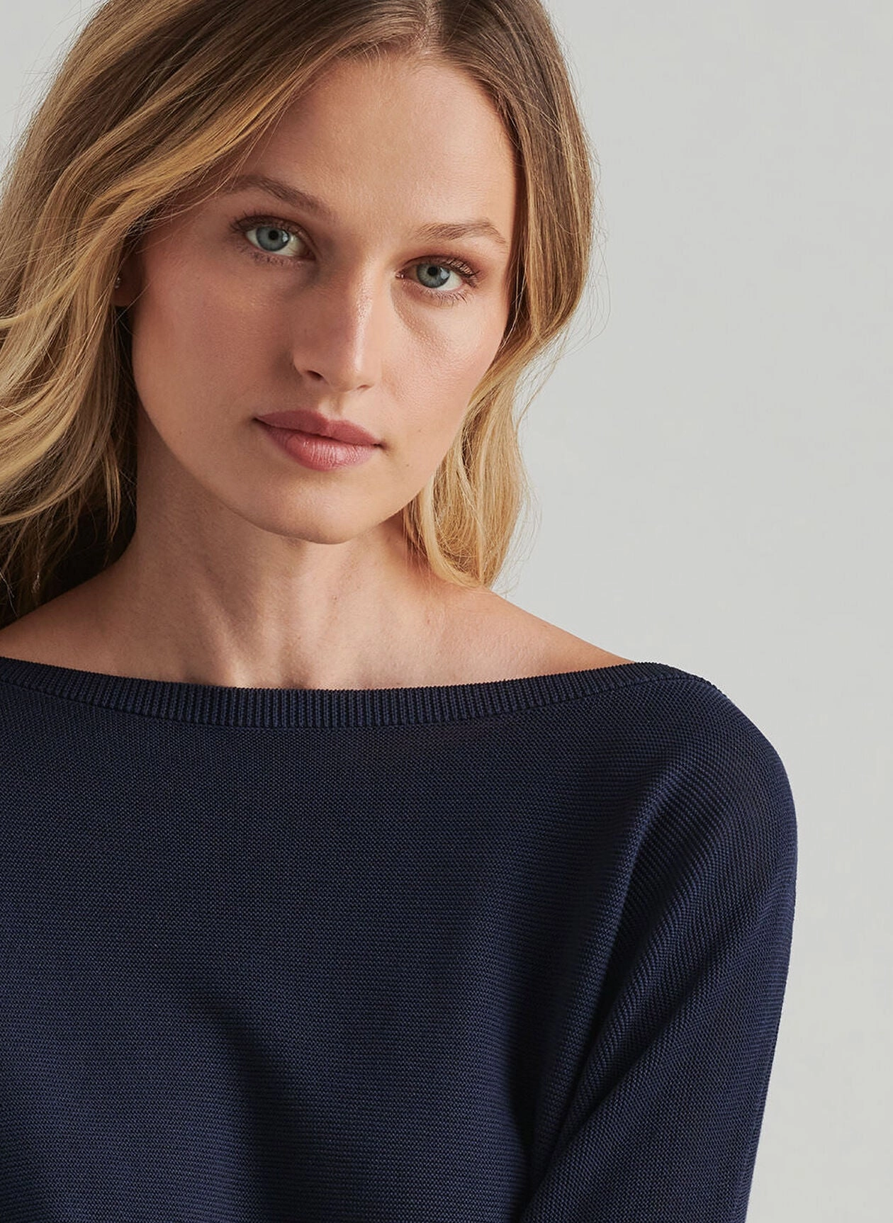 Peter Millar Womens Milla Button Back Cardigan - Navy Peter Millar Apparel for Women
