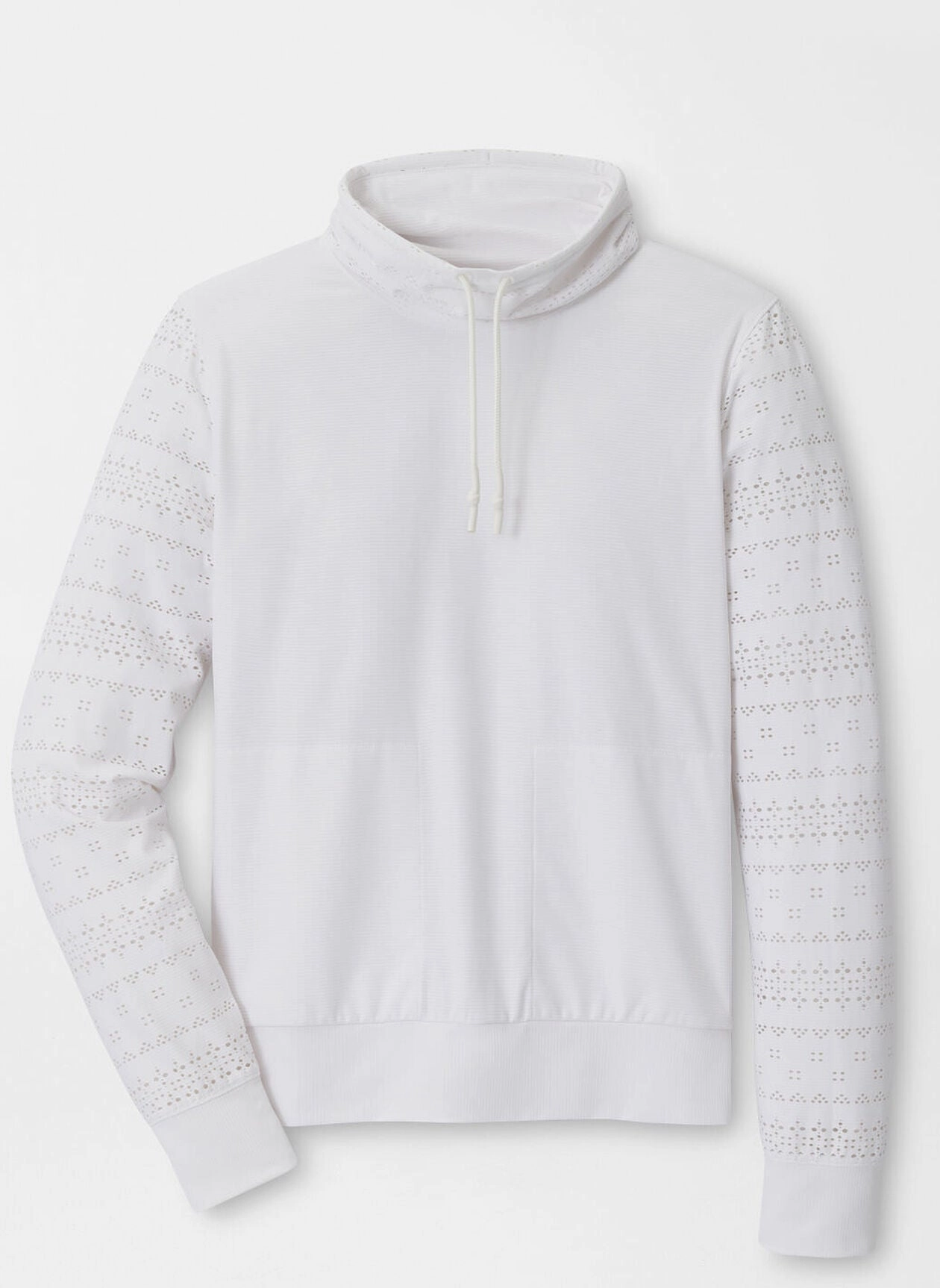 Peter Millar Womens Open Knit Pullover - White Peter Millar women's fashion line