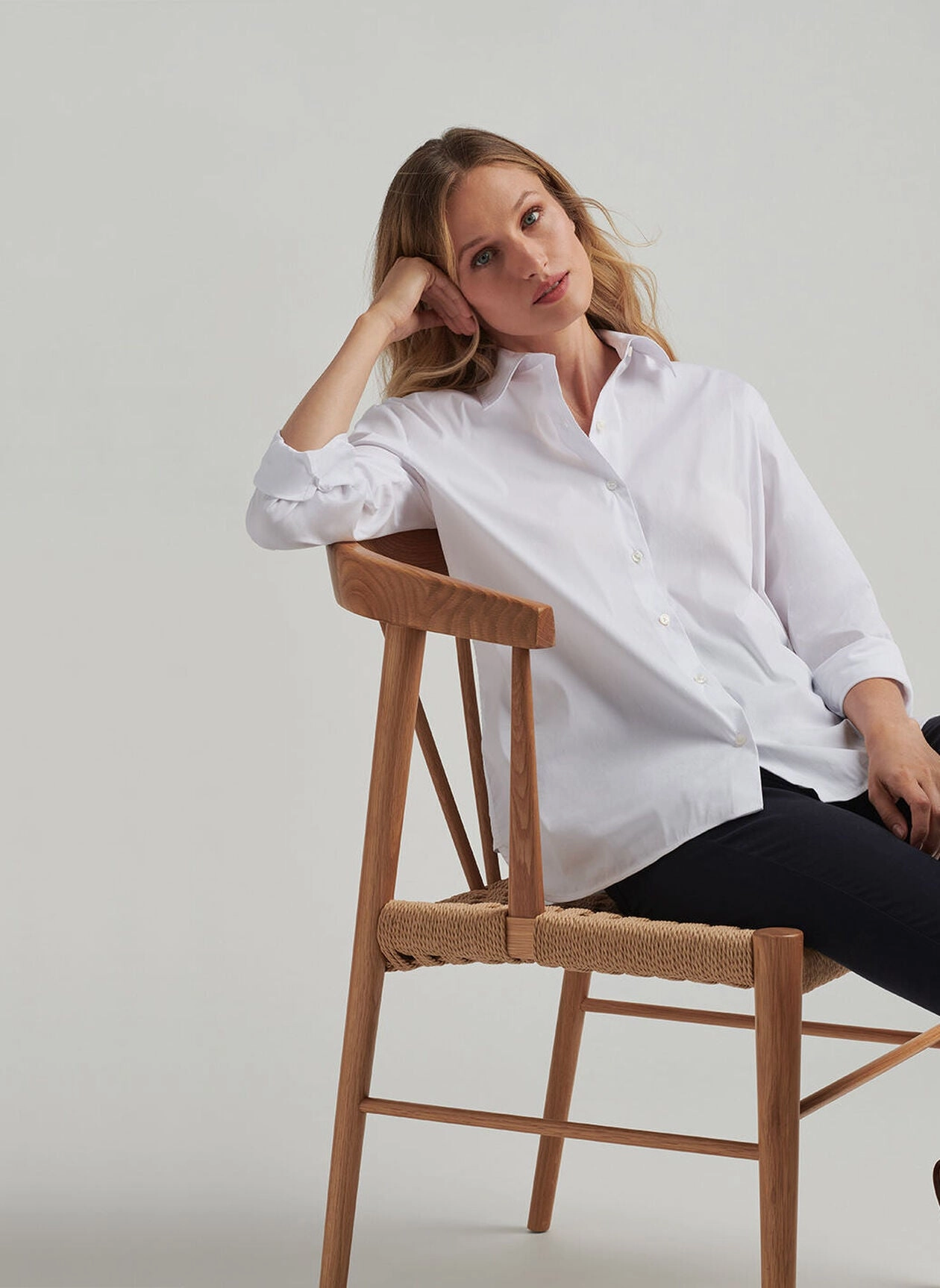 Peter Millar Womens Smith Stretch Button Up Blouse - White Peter Millar Apparel for Women