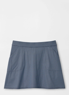 Peter Millar Womens Squared Away Sally Trim Skort - Black Peter Millar women's fashion line