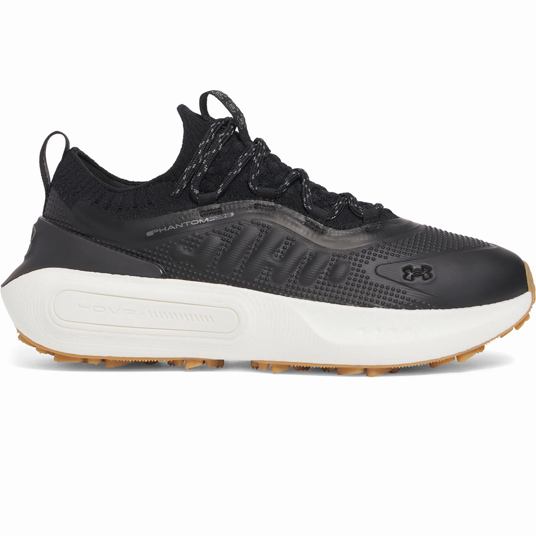 Phantom Fore Golf Shoes Black/Metallic Gun Metal Under Armour golf shoes for men
