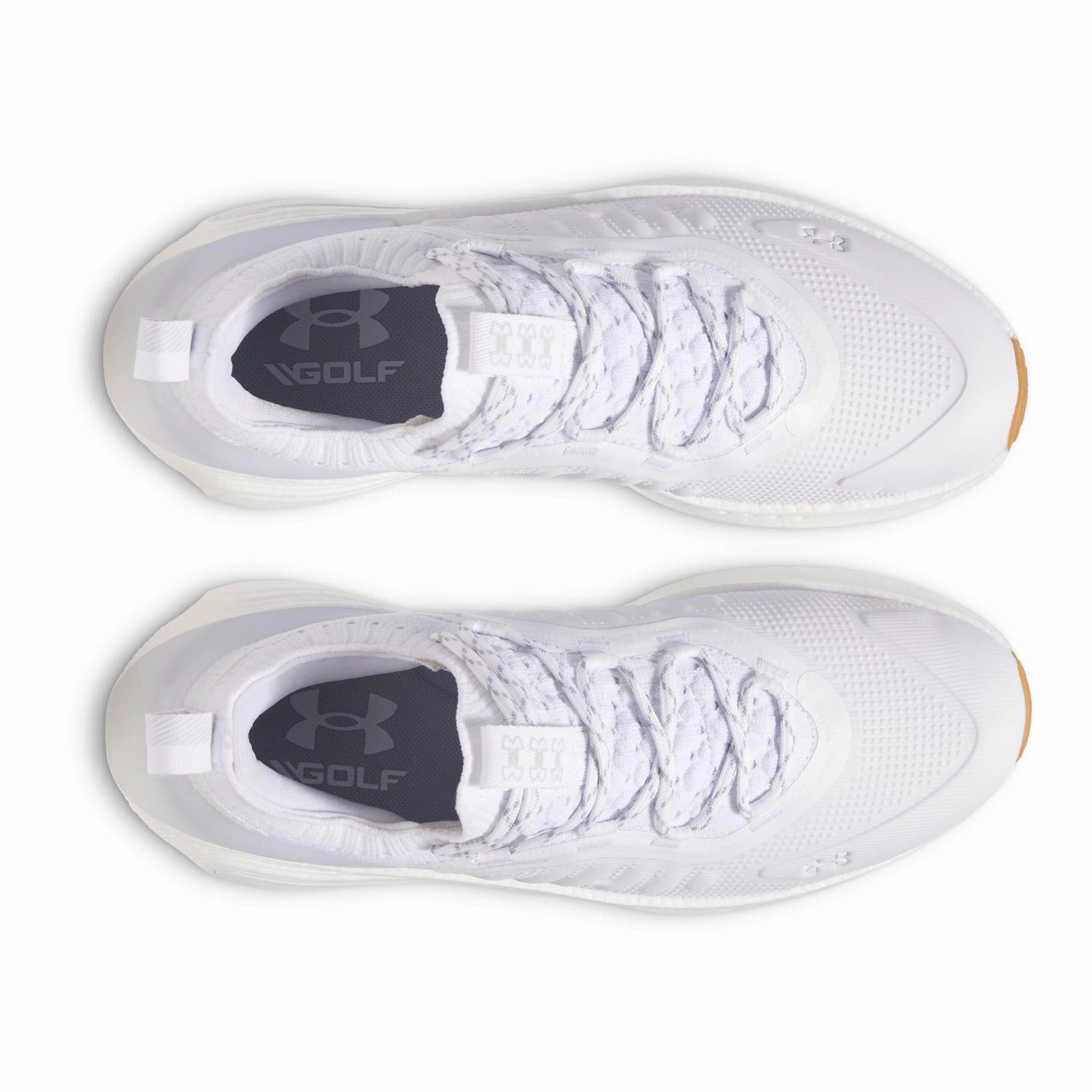 Phantom Fore Golf Shoes White/Halo Grey Under Armour Men's Golf Shoes