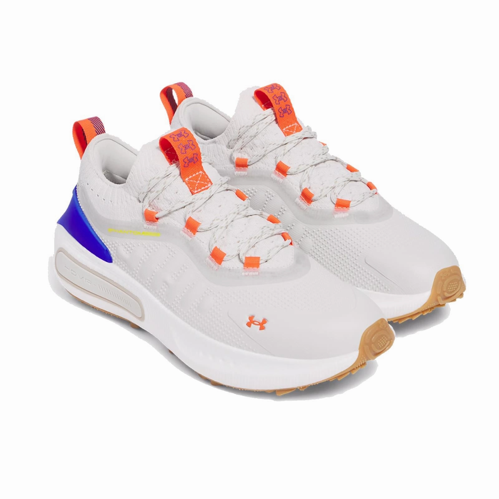 Phantom Fore Moving Day Golf Shoes White Clay/Stone/Royal Under Armour Men's Golf Shoes