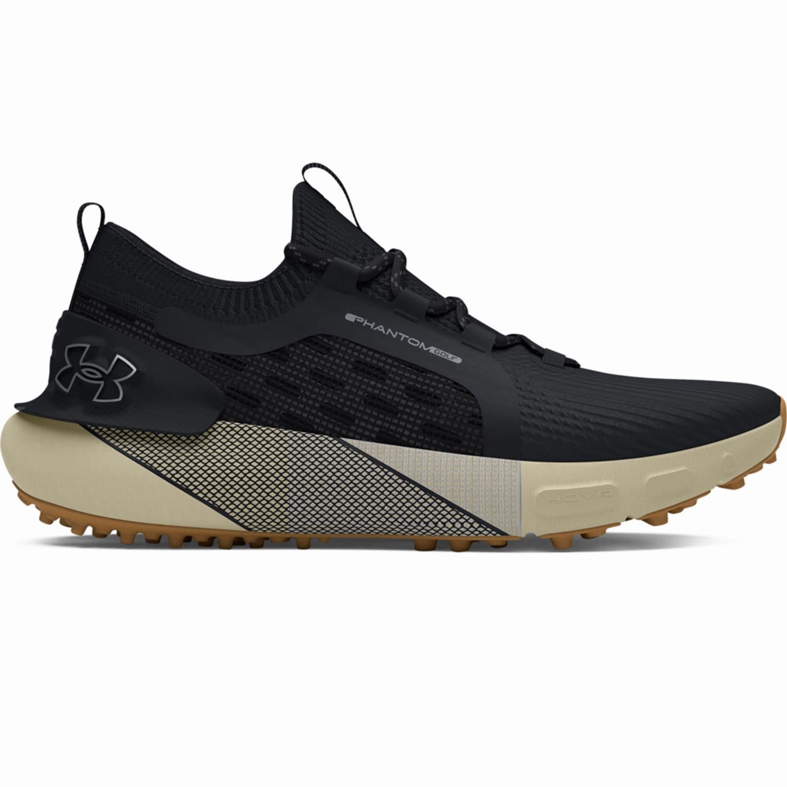 Phantom Spikeless Golf Shoes Black Under Armour golf shoes for men