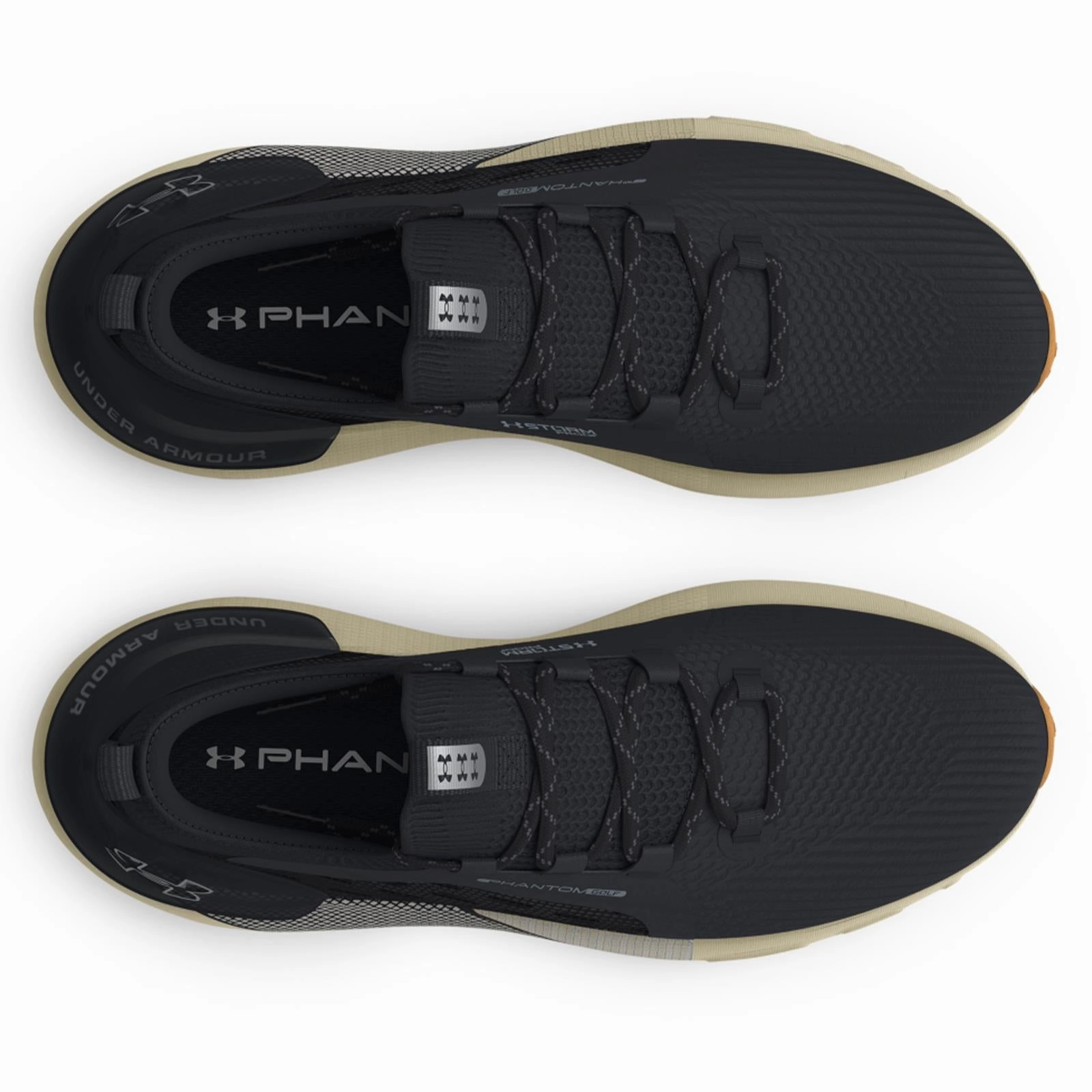 Phantom Spikeless Golf Shoes Black Under Armour Men's Golf Shoes