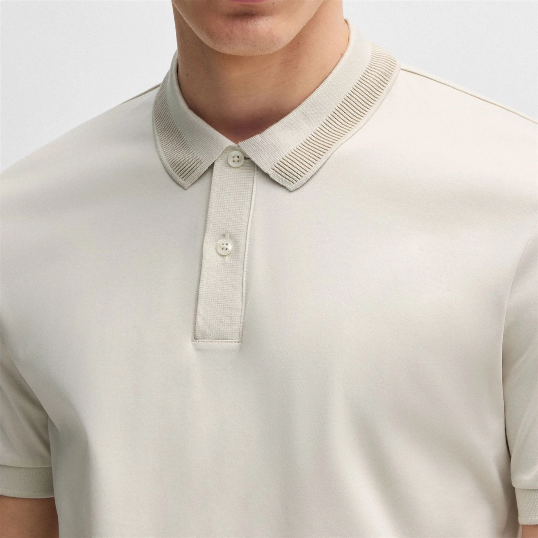 Phillipson 199 Polo Open White Boss Men's Fashion