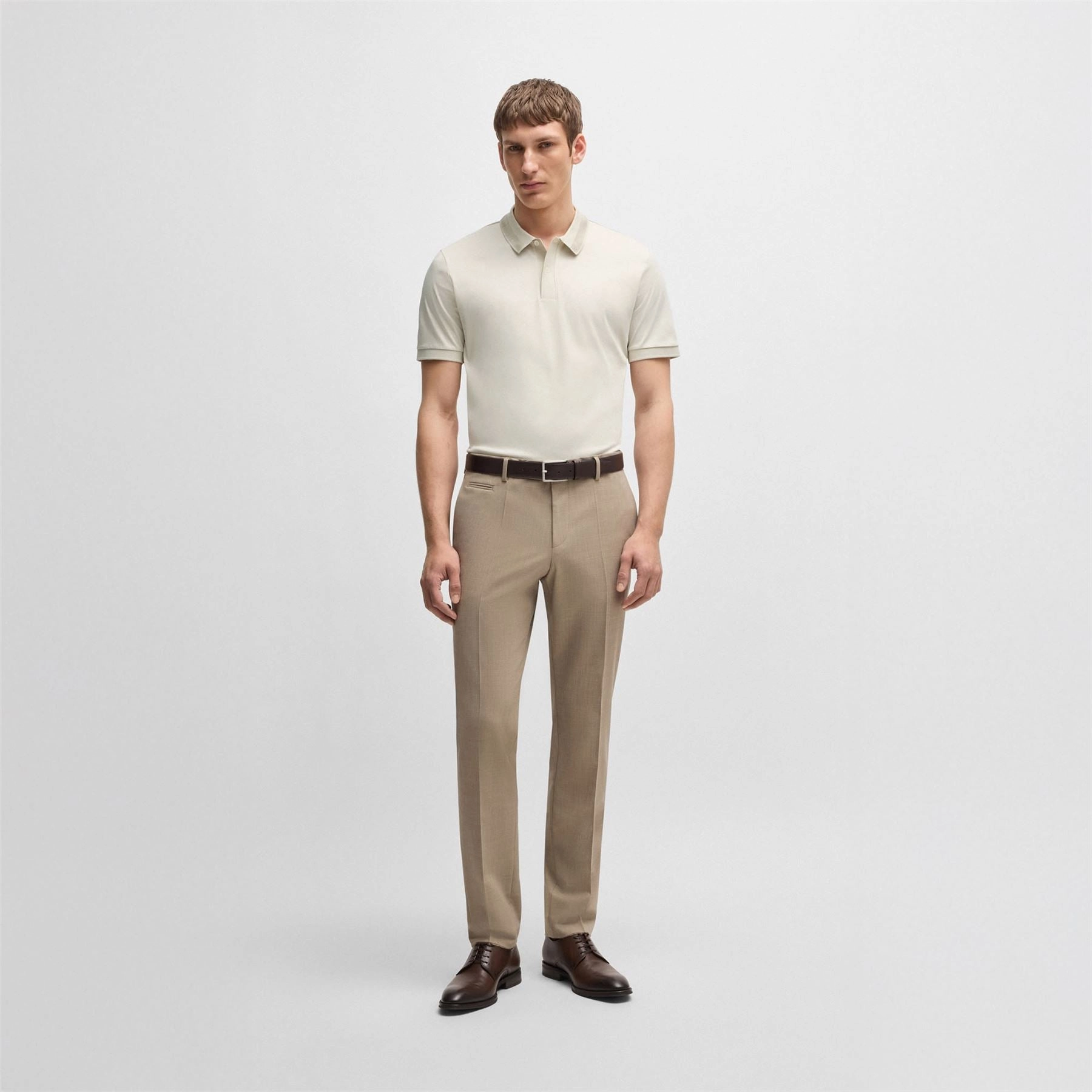 Phillipson 199 Polo Open White Boss Men's Fashion