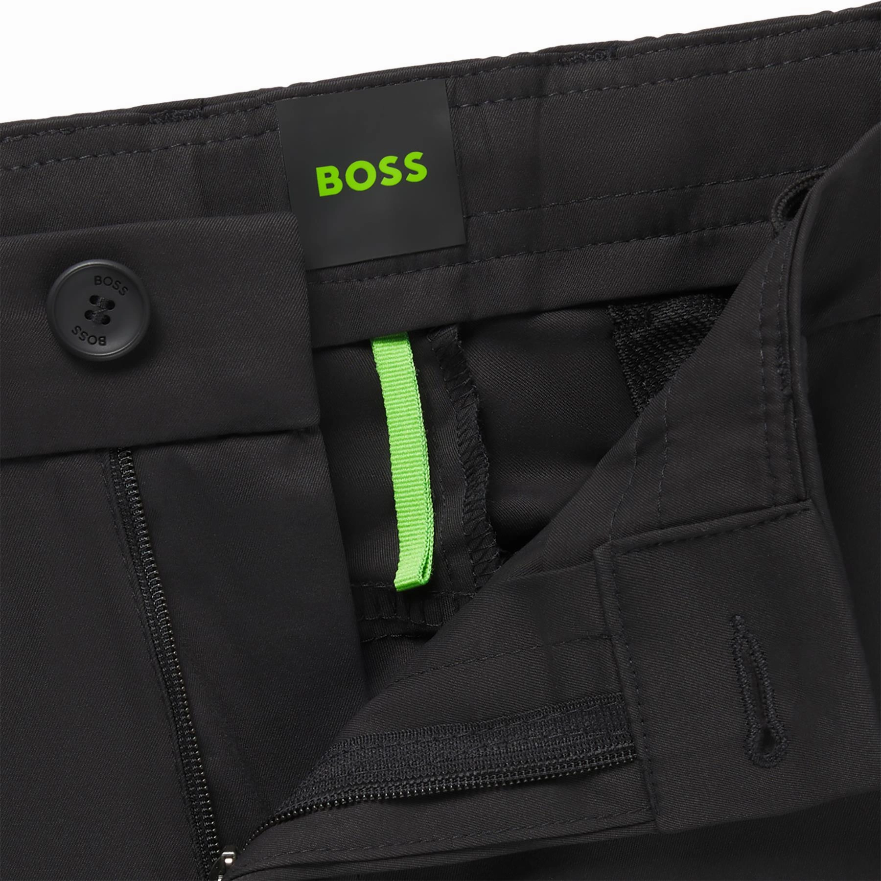 Phoenix Regular Fit Trousers Black Boss Men's Fashion