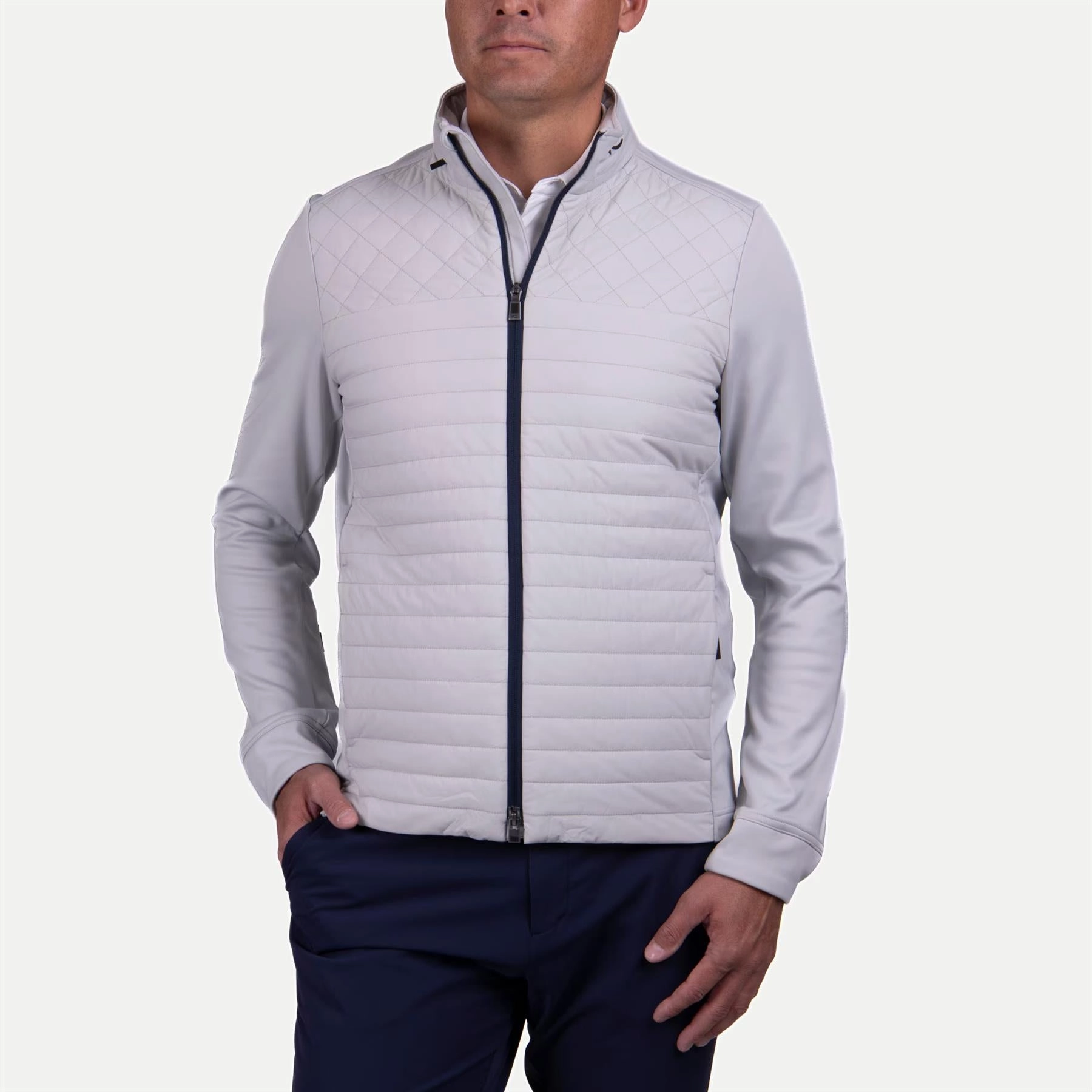 Pike 2.0 Hybrid Jacket Alloy KJUS Men's Performance Clothing