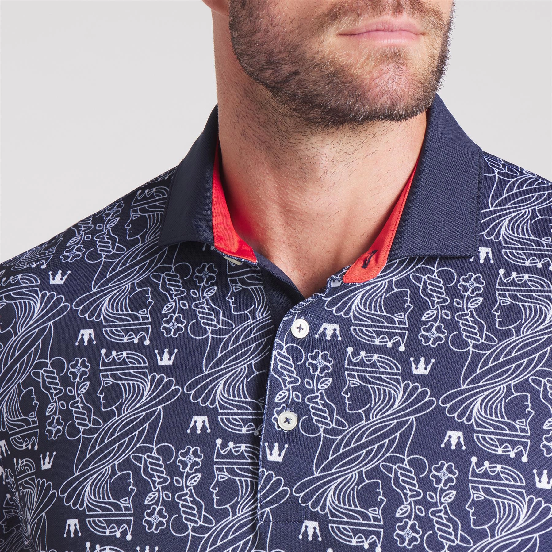 Pique Royal Blue Deep Navy/White Glow Puma Men's Sportswear