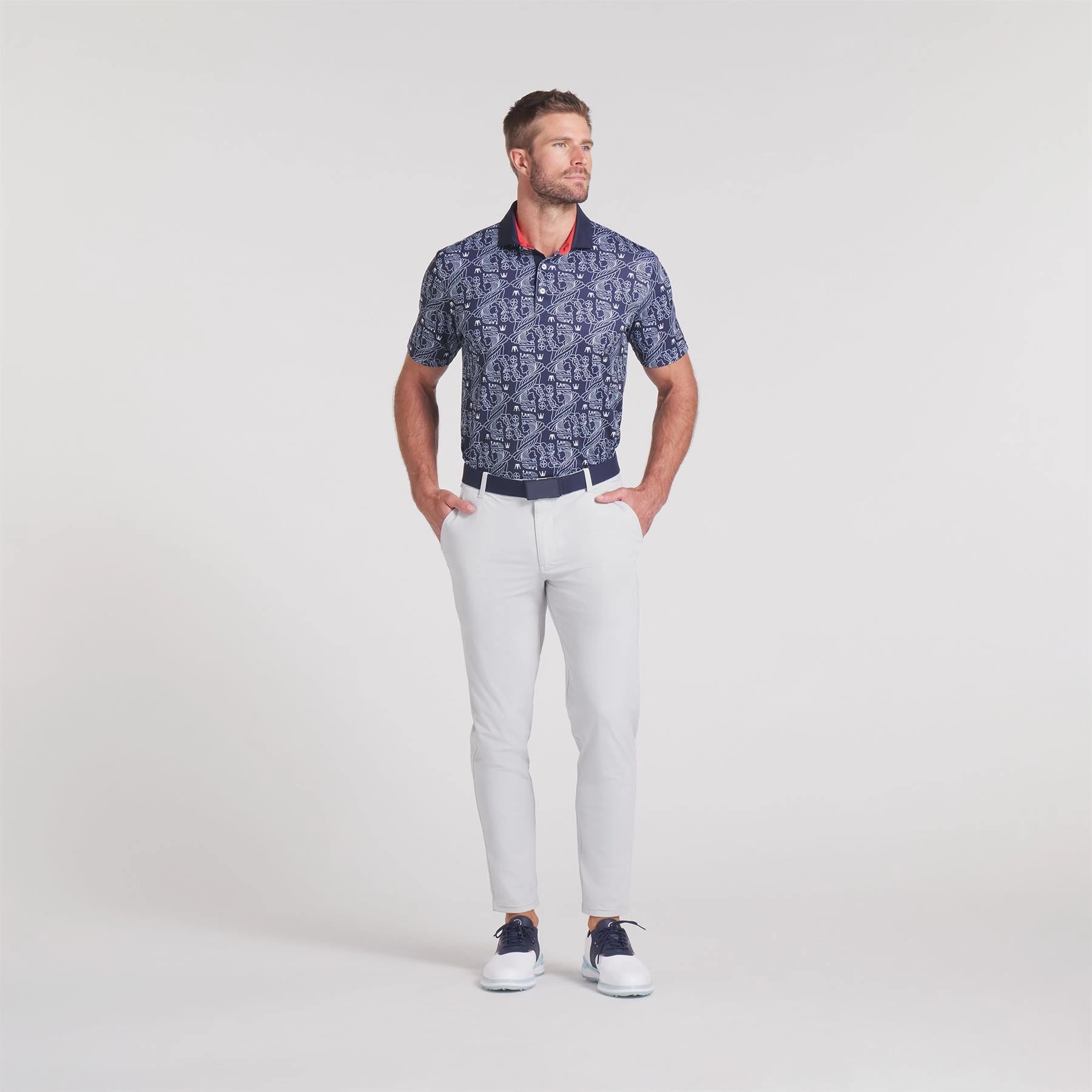Pique Royal Blue Deep Navy/White Glow Puma Men's Sportswear
