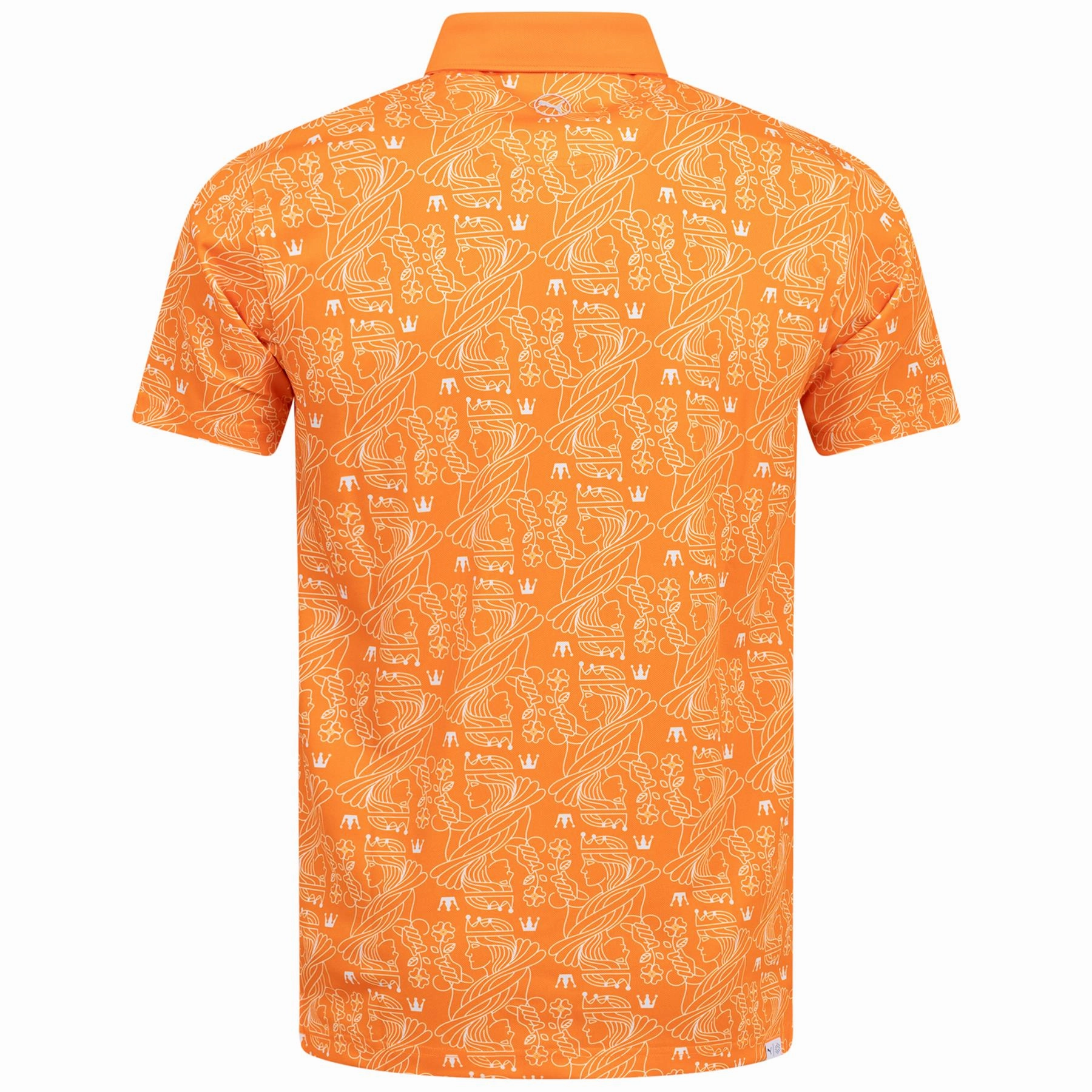 Pique Royal Polo Rickie Orange Puma Men's Sportswear