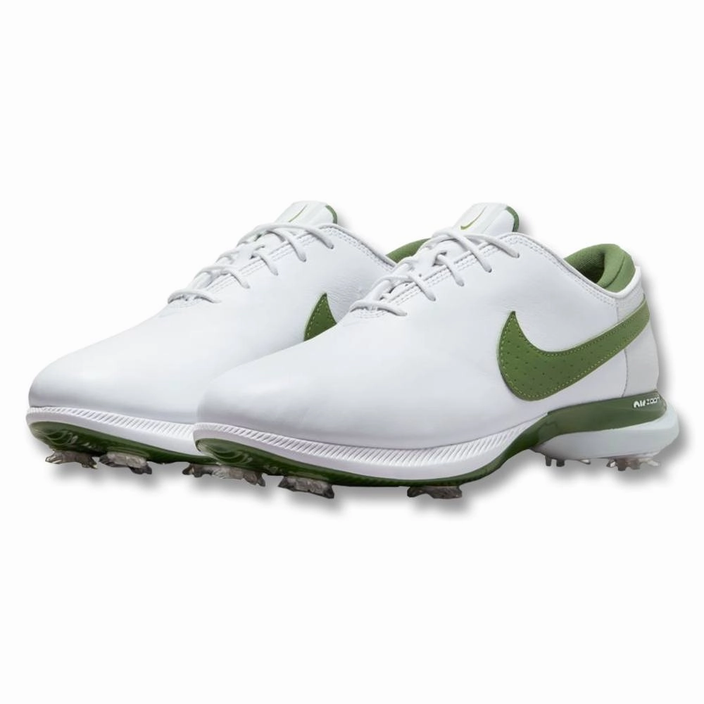Breathable Mesh Footwear, Durable Construction Shoes, Casual Sneakers Nike Air Zoom Victory Tour 2 Golf Shoes White/Treeline/Photon Dust - SP22 Unisex