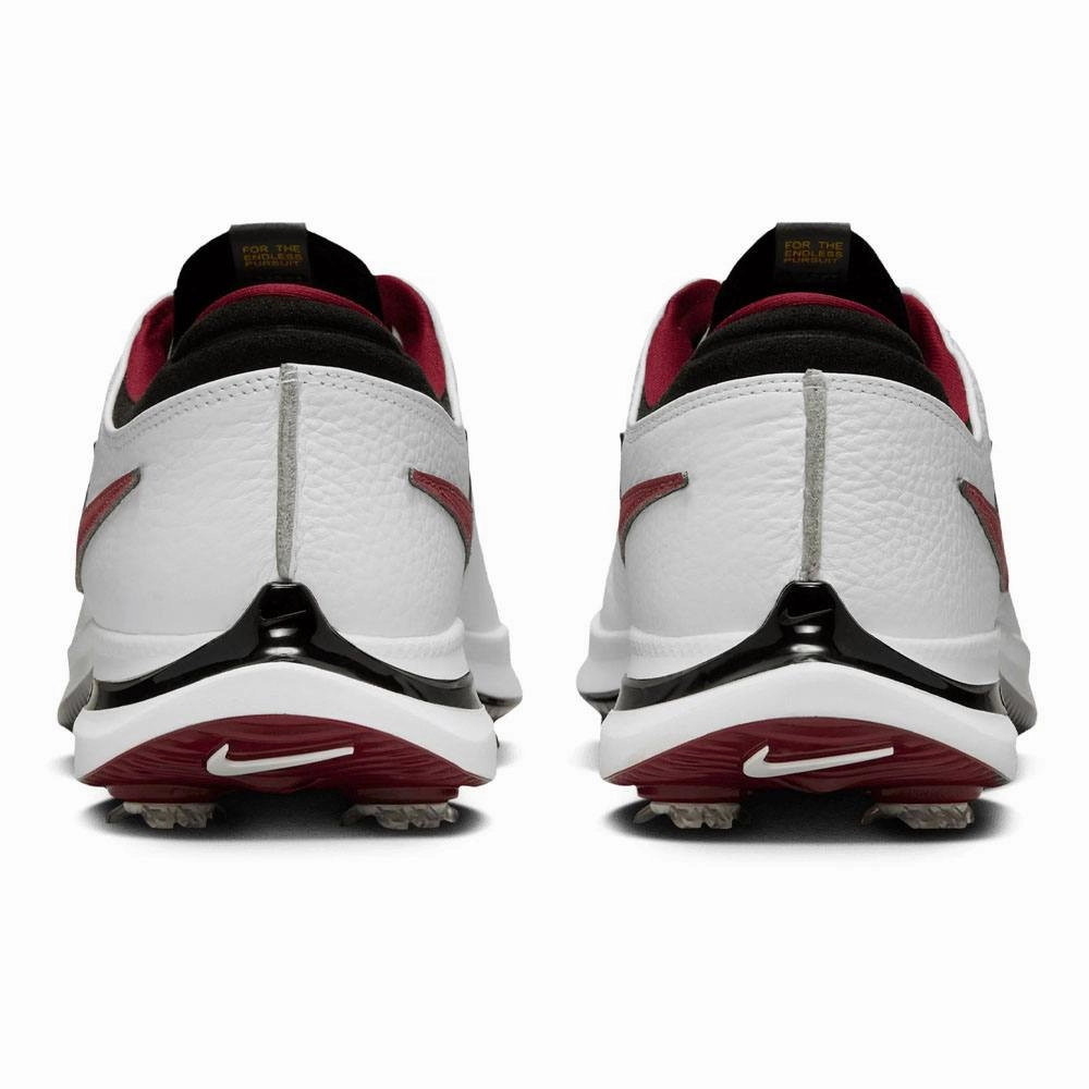Modern Slip-On Sneakers, Cool Street Shoes Nike Air Zoom Victory Tour 3 Golf Shoes White/Team Red/Black/Lightening - 24 Unisex