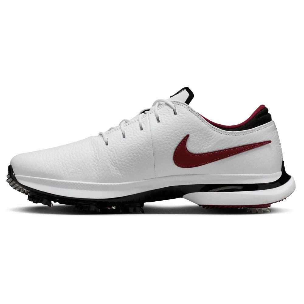 Nike Air Zoom Victory Tour 3 Golf Shoes White/Team Red/Black/Lightening - 24 Unisex Athletic Shoes, Techwear Sneakers