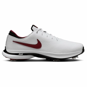 Flexible Sole Shoes Platform Style Sneakers Nike Air Zoom Victory Tour 3 Golf Shoes White/Team Red/Black/Lightening - 24 Unisex Street Casual Trainers Summer Slip-Ons