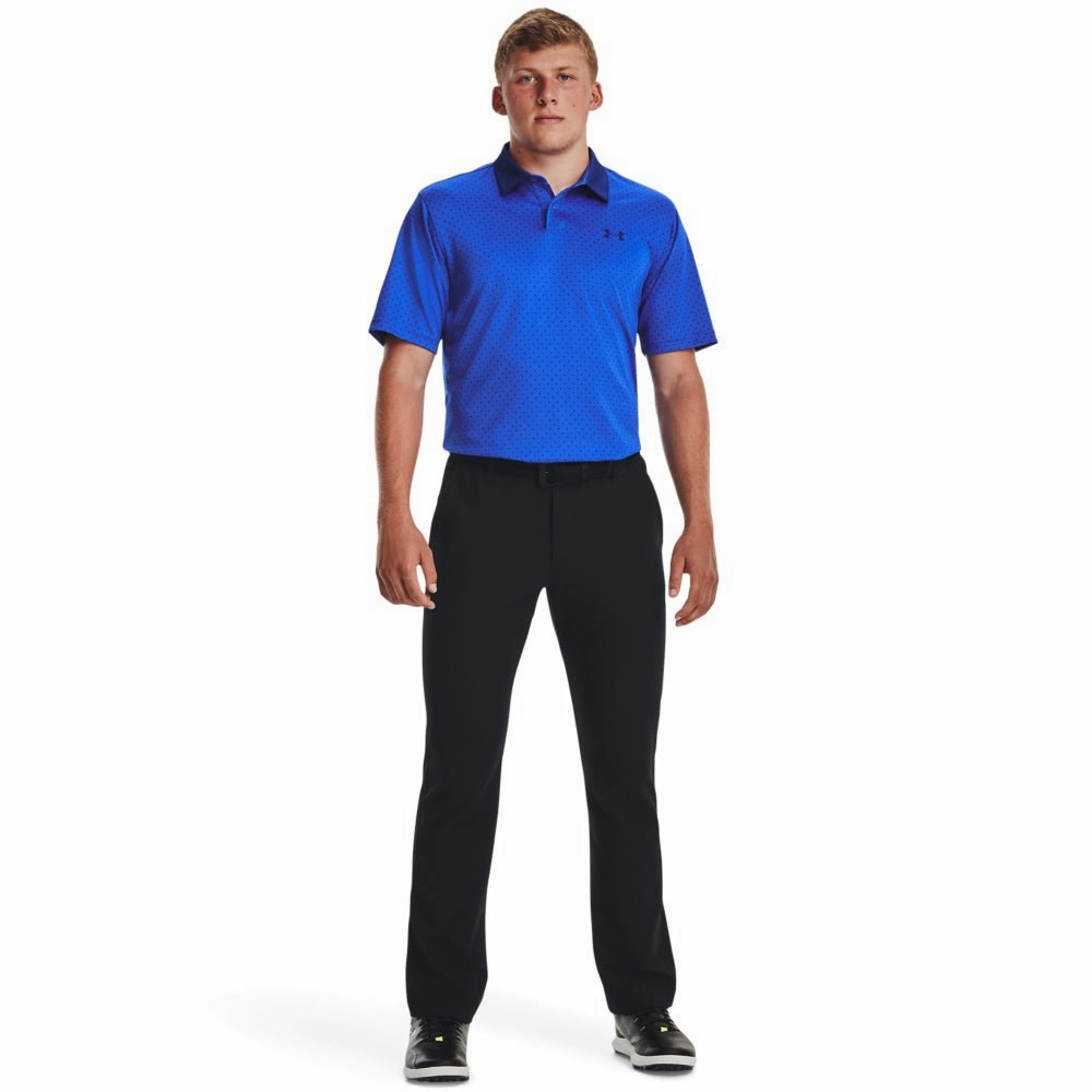 women's tennis outfit, men's sweat-wicking fabric, women's casual skirt Under Armour Performance Printed Golf Shirt 1361857