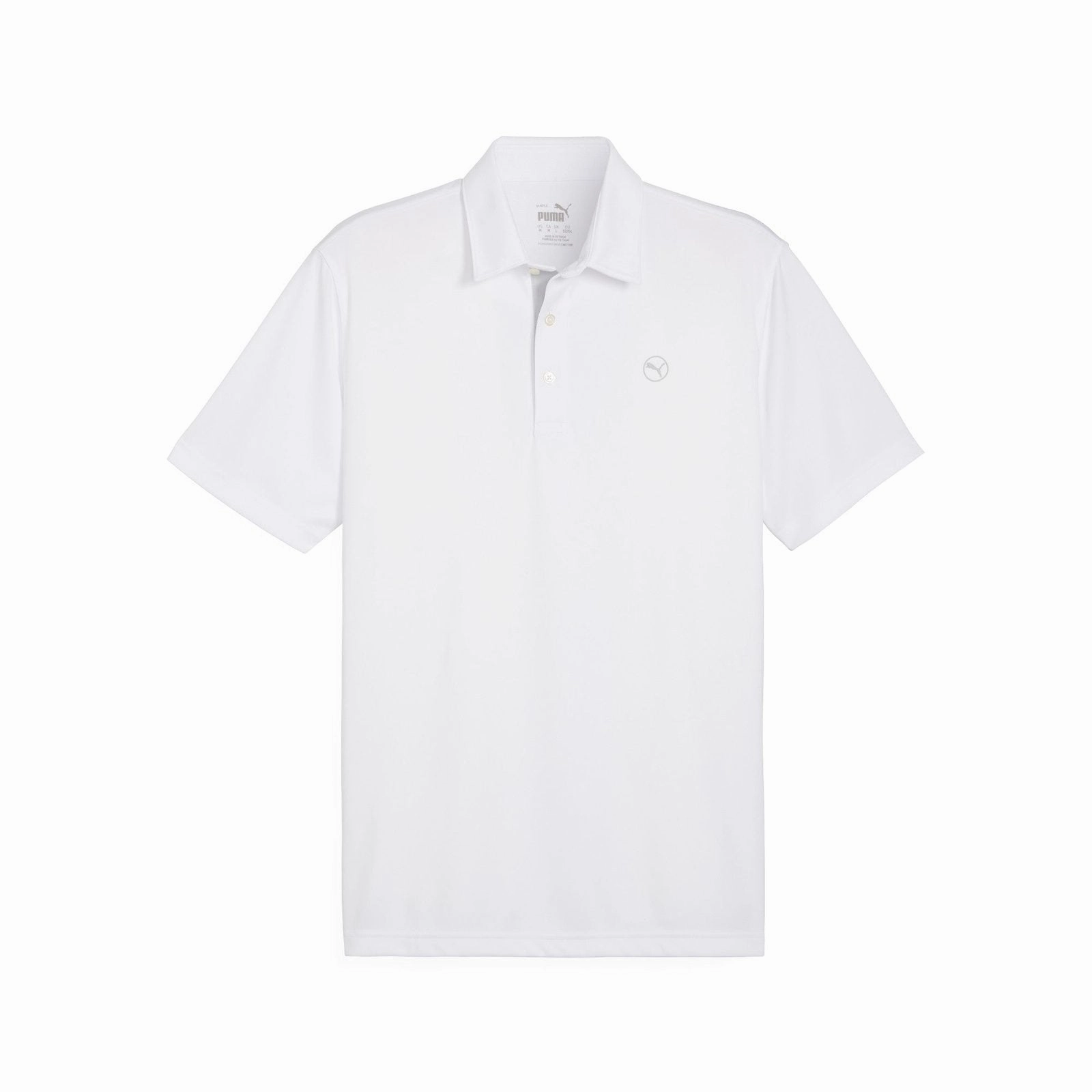 women's golf wear Puma Pure Solid Golf Polo Shirt 625107 women's v-neck top