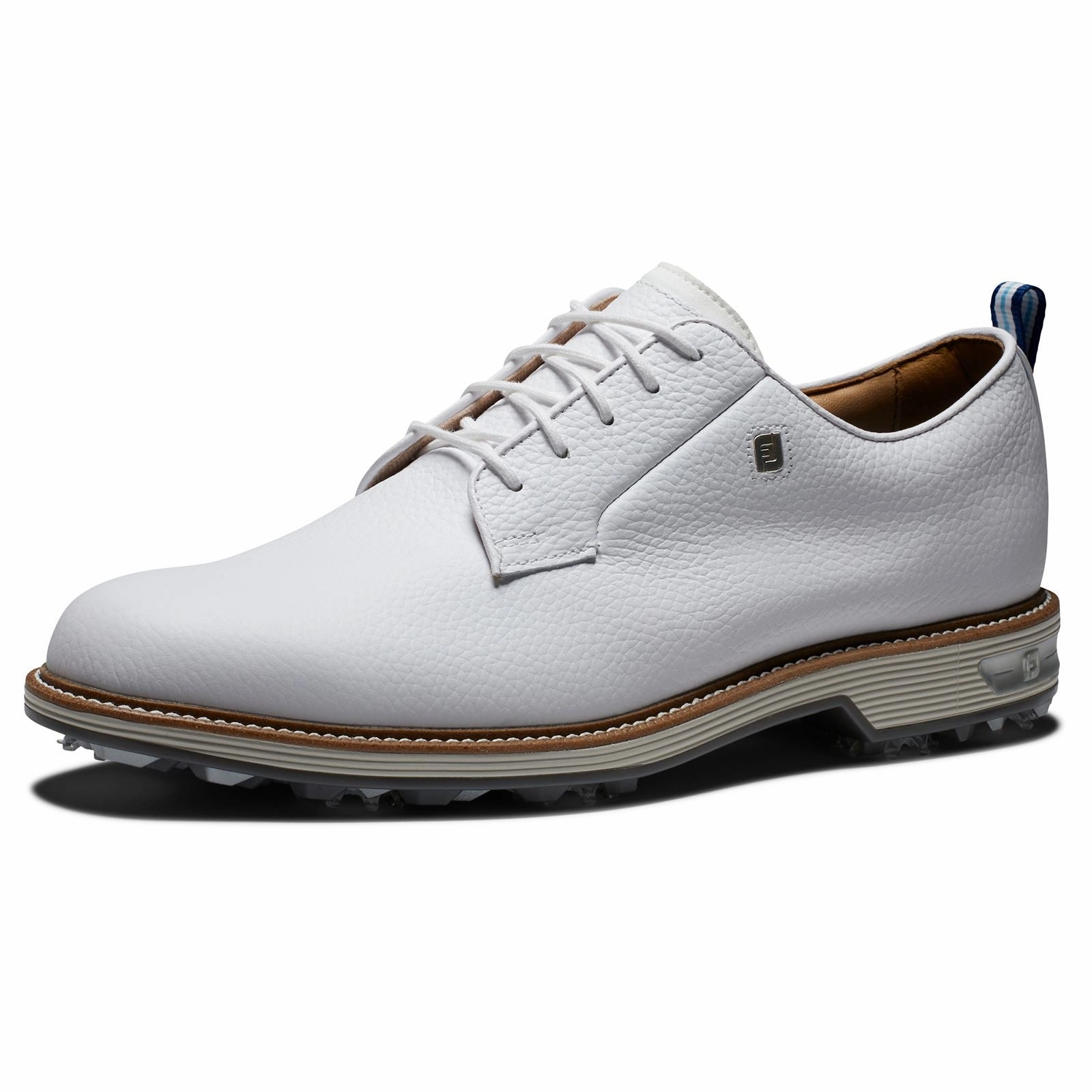 Premiere Series Field Golf Shoes White/Grey Premium Men's Golf Shoes