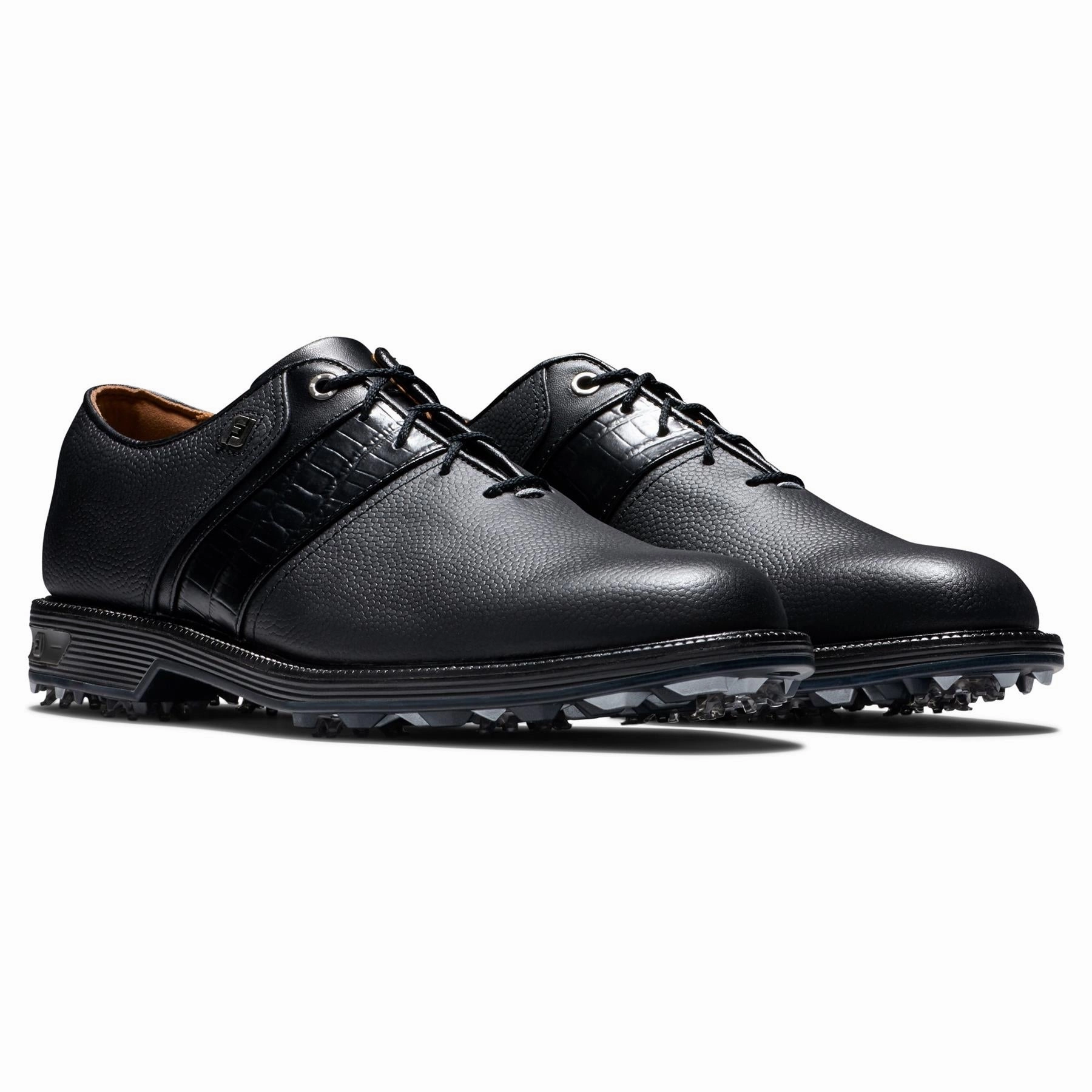 Premiere Series Packard Golf Shoes All Black Premium Men's Golf Shoes