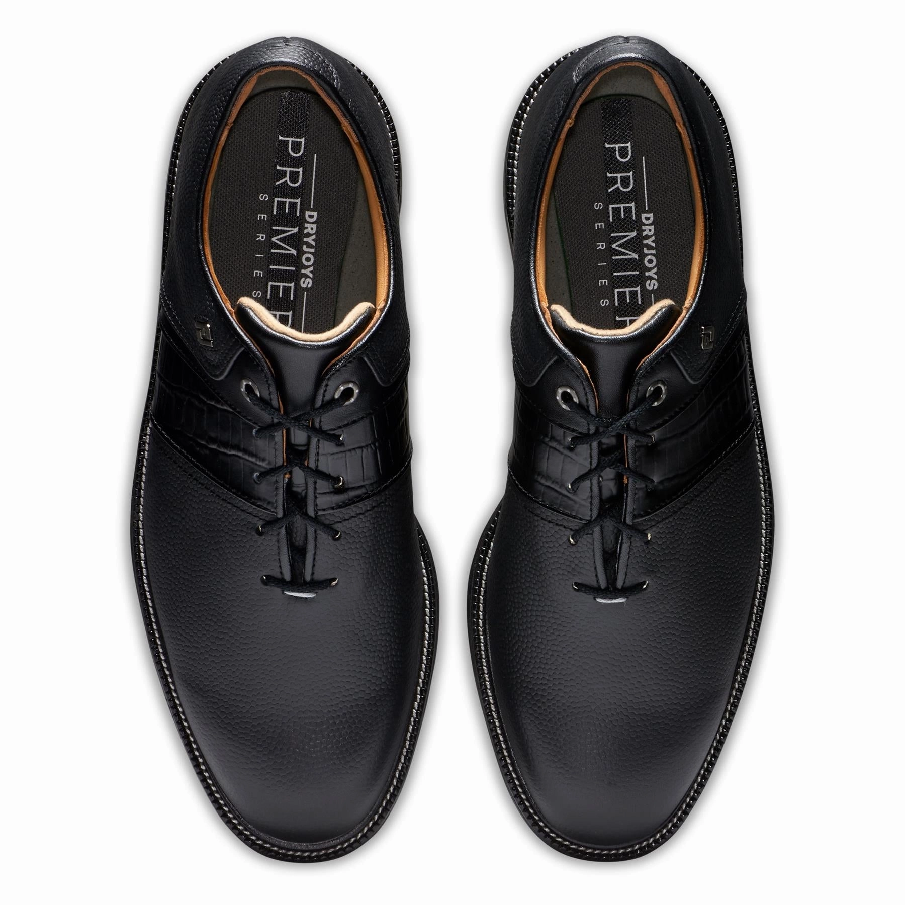 Premiere Series Packard Golf Shoes All Black Premium Men's Golf Shoes