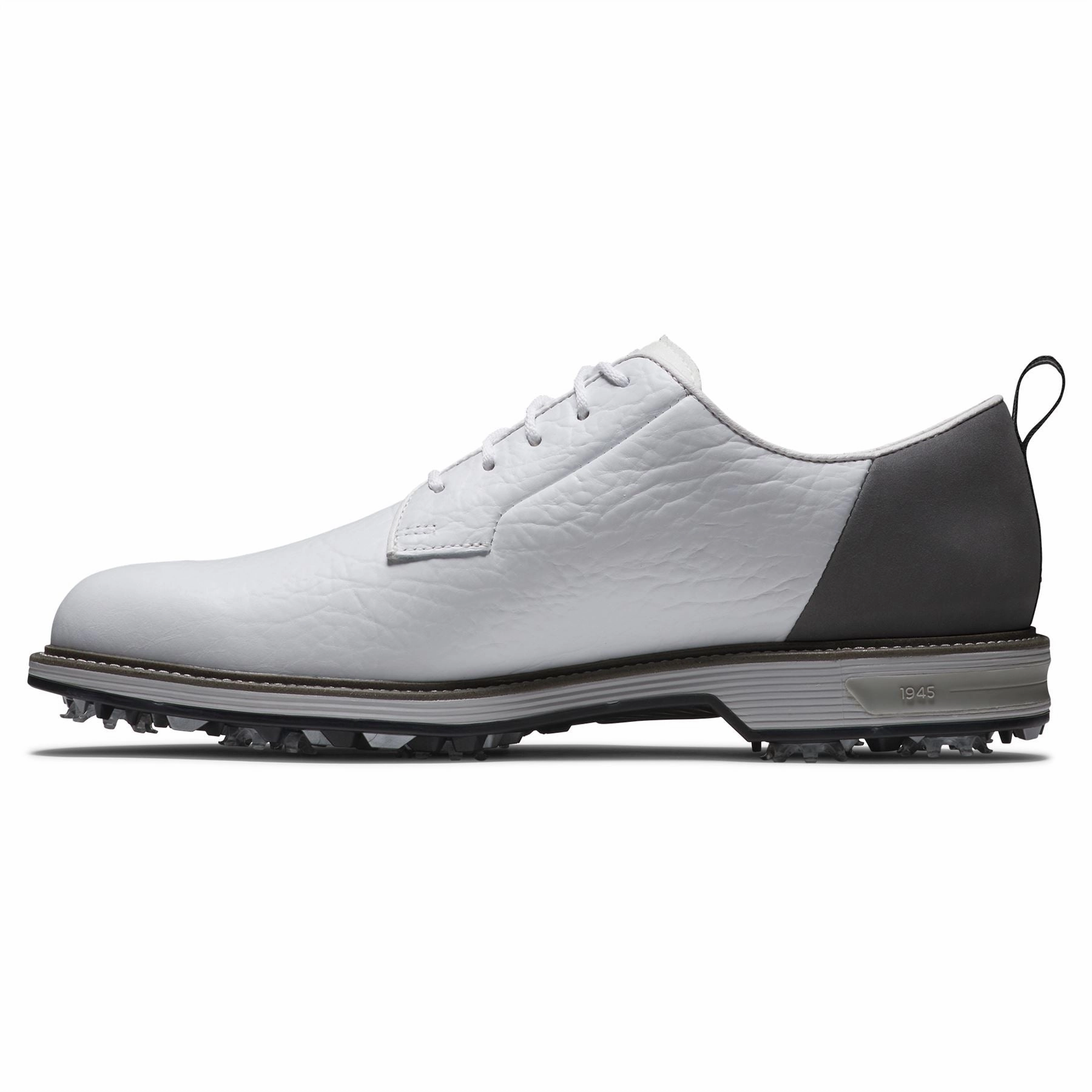 Premiere Series Packard LX Golf Shoes White/Dark Grey Premium Men's Golf Shoes
