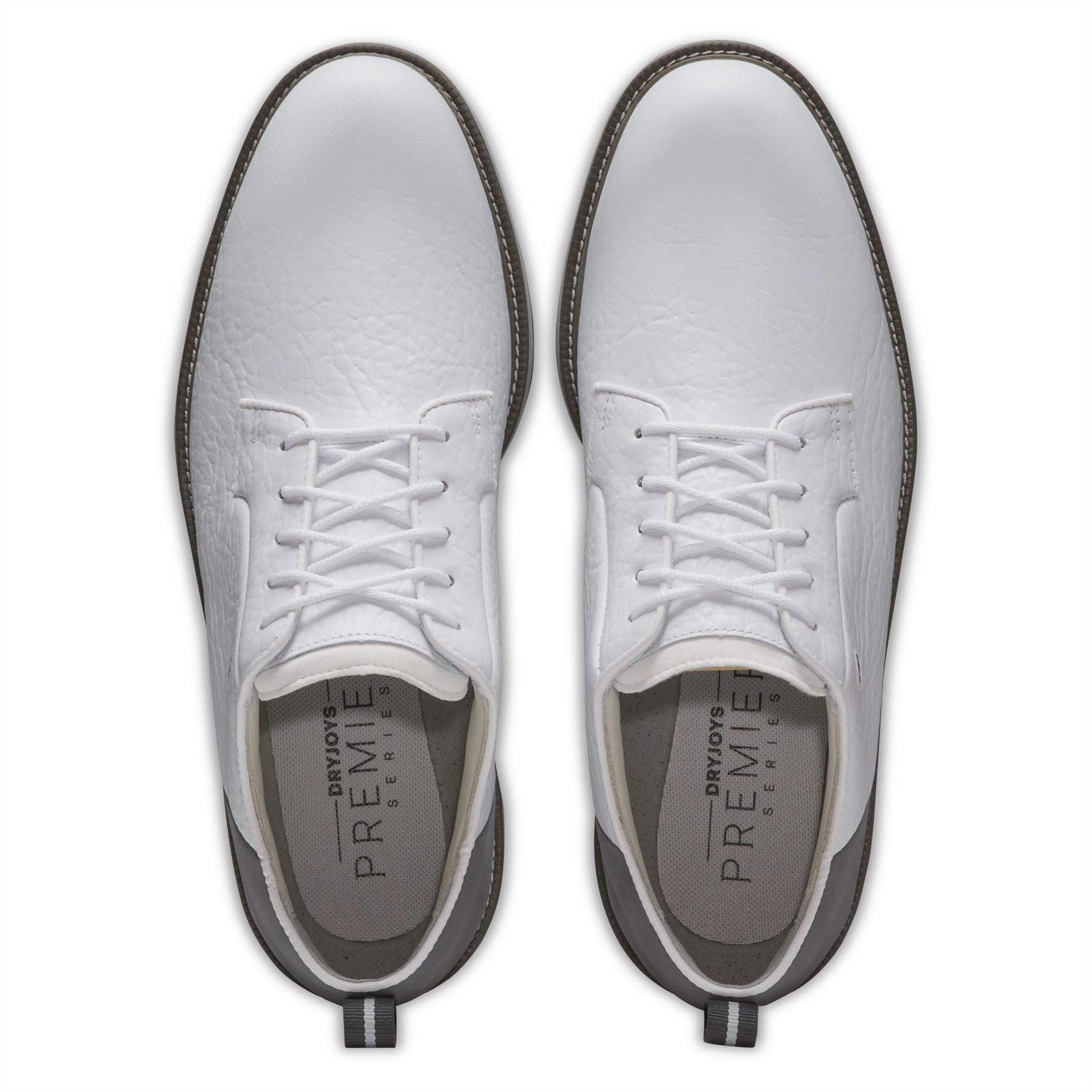 Premiere Series Packard LX Golf Shoes White/Dark Grey Premium Men's Golf Shoes