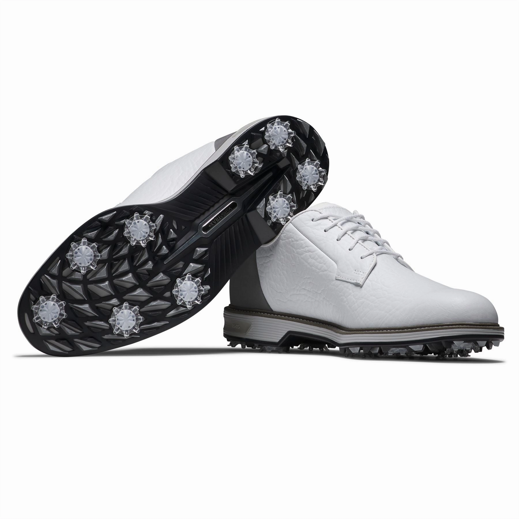 Premiere Series Packard LX Golf Shoes White/Dark Grey Premium Men's Golf Shoes