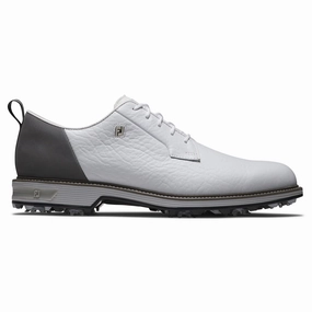 Premiere Series Packard LX Golf Shoes White/Dark Grey Premium quality mens golf shoes
