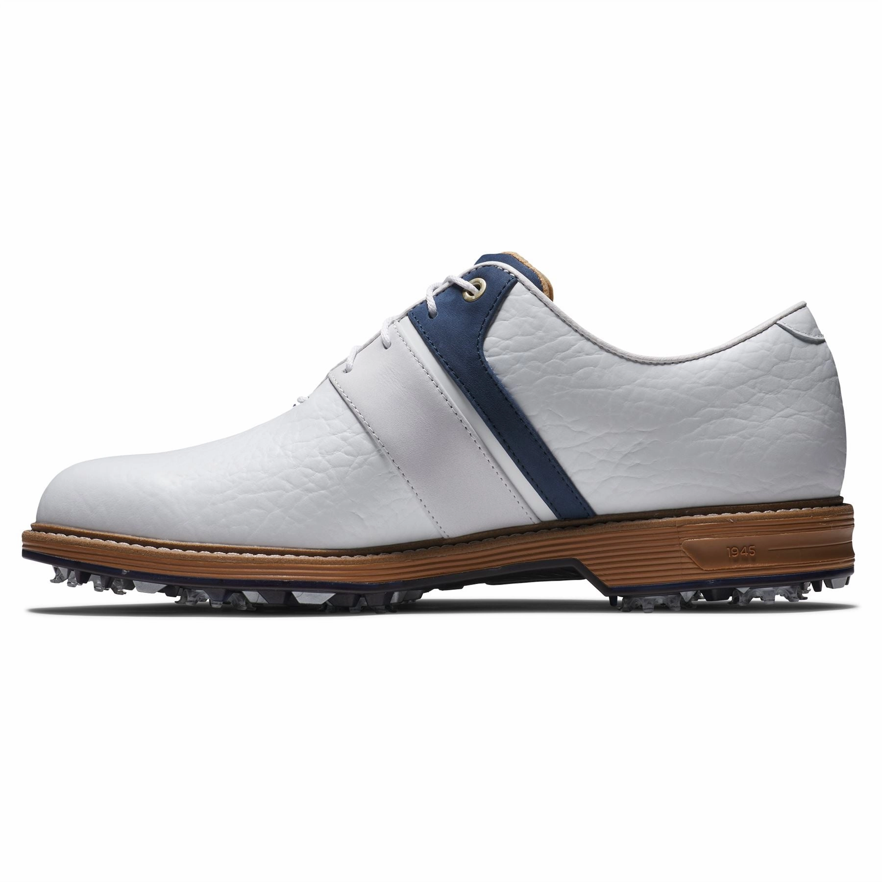 Premiere Series Packard LX Golf Shoes White/Navy/White Premium Men's Golf Shoes