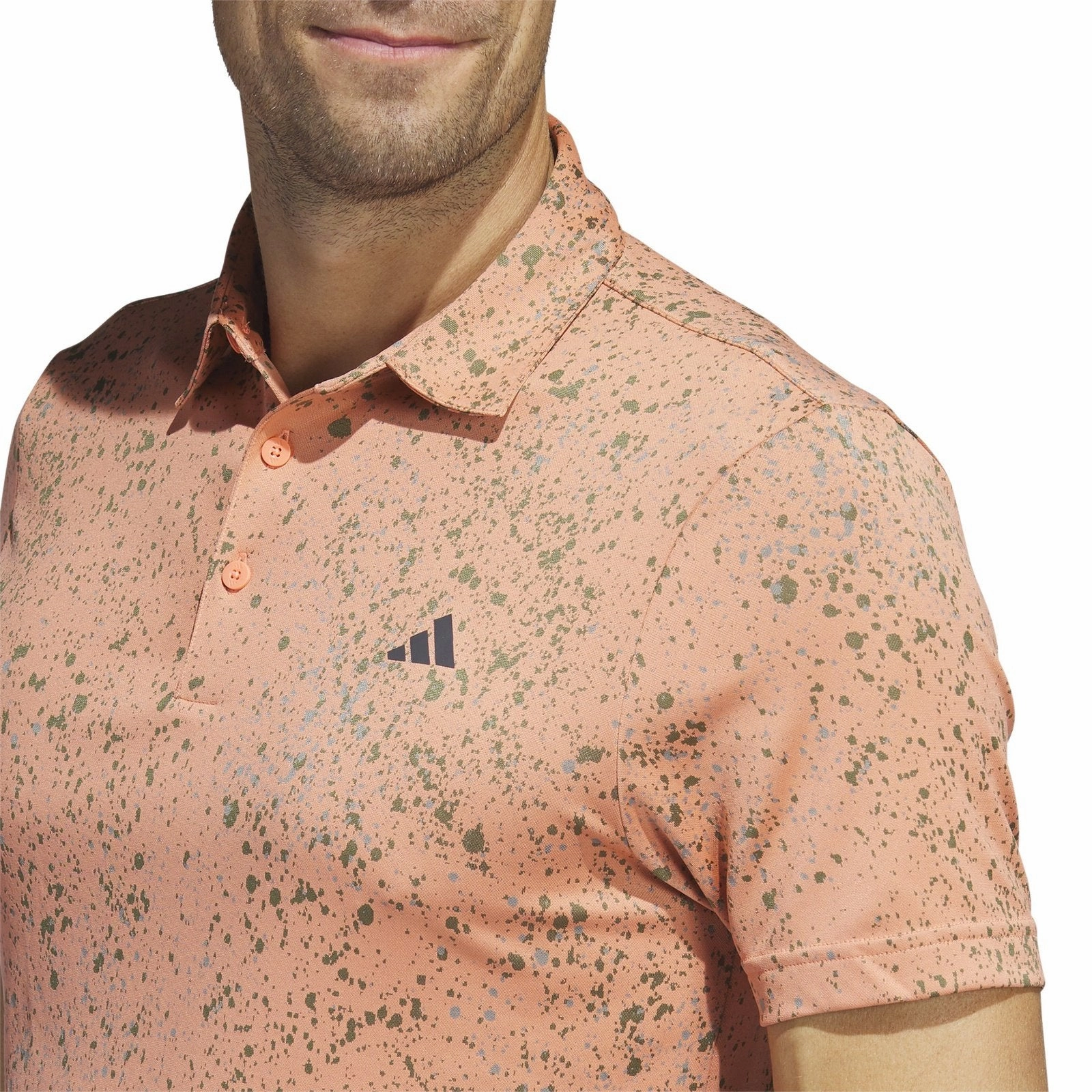 junior jacket fashion adidas Jacquard Golf Polo Shirt HS1117