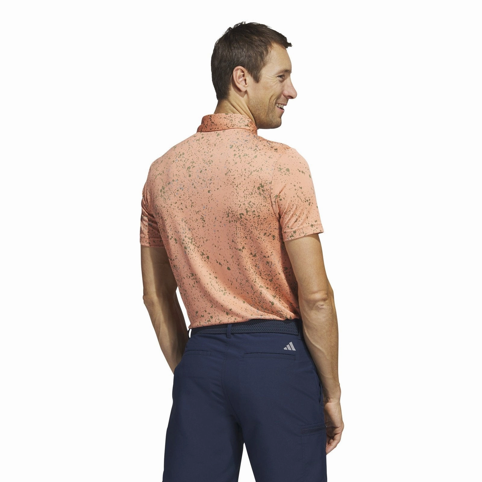 adidas Jacquard Golf Polo Shirt HS1117 men's softshell jacket