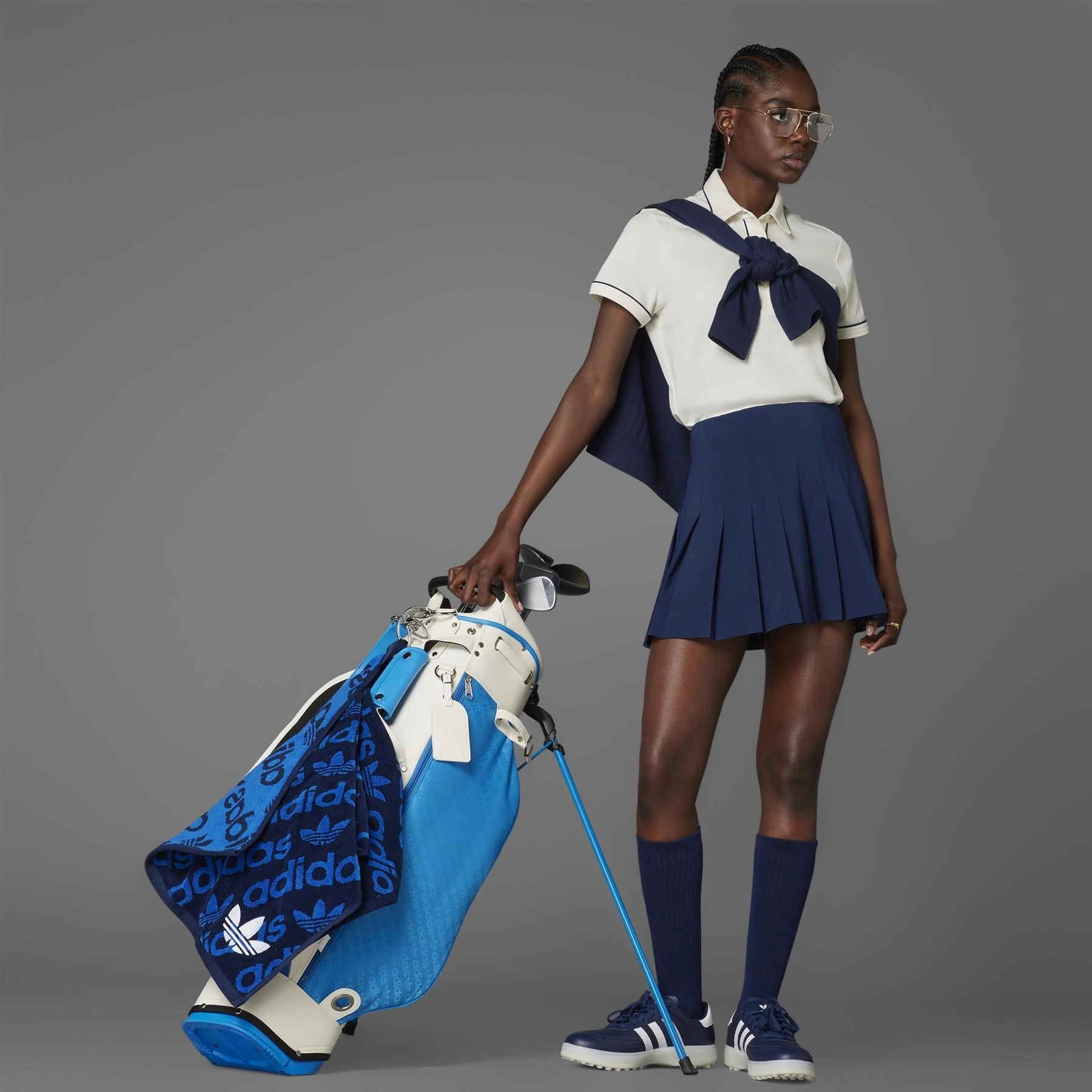 Premium Golf Towel Night Indigo Adidas Men's Apparel