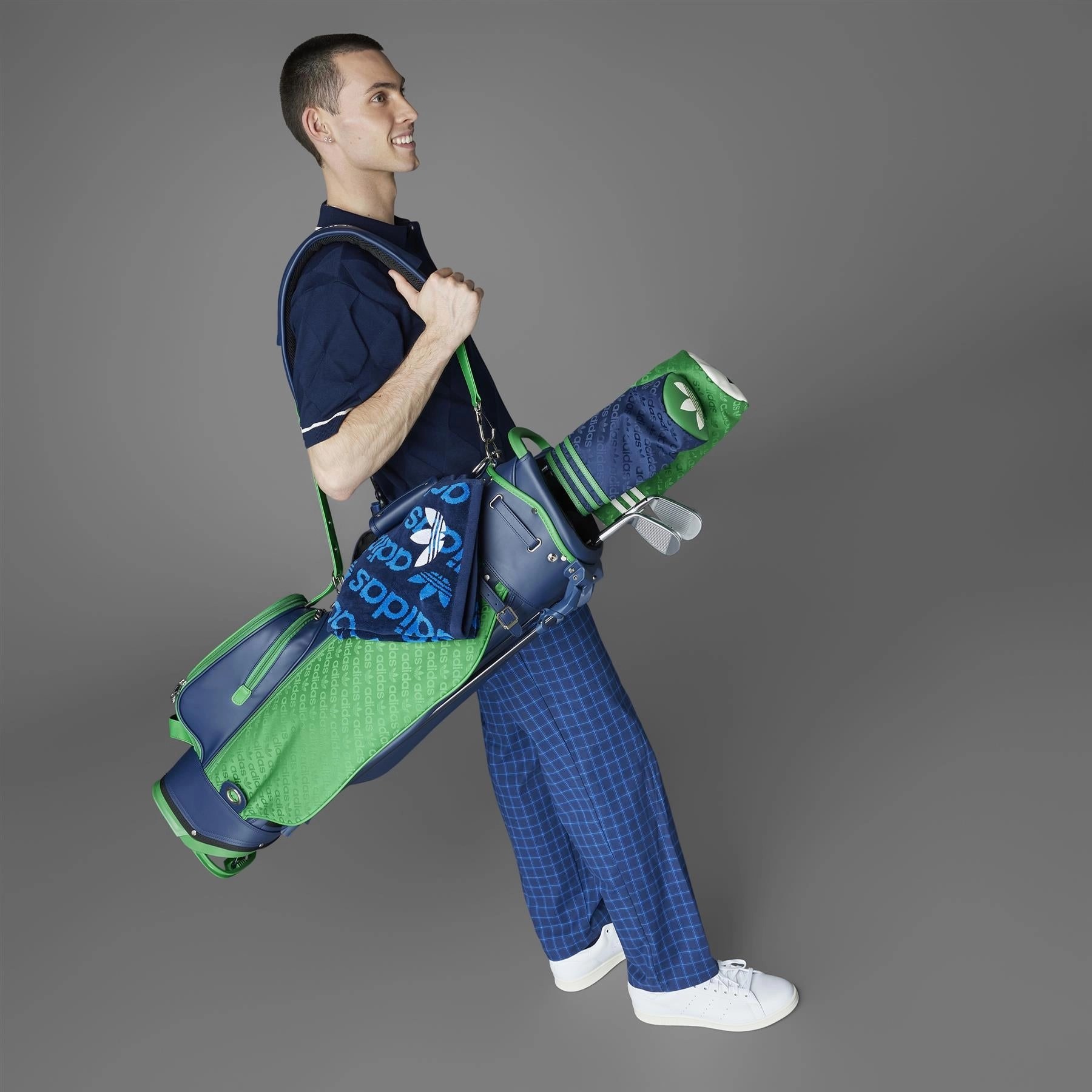 Premium Golf Towel Night Indigo Adidas Men's Apparel