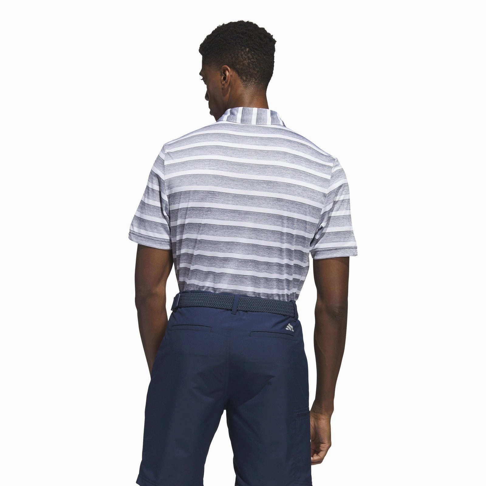 streetwear vibe adidas 2-Colour Stripe Golf Polo Shirt IA5444 cricket sport outfit