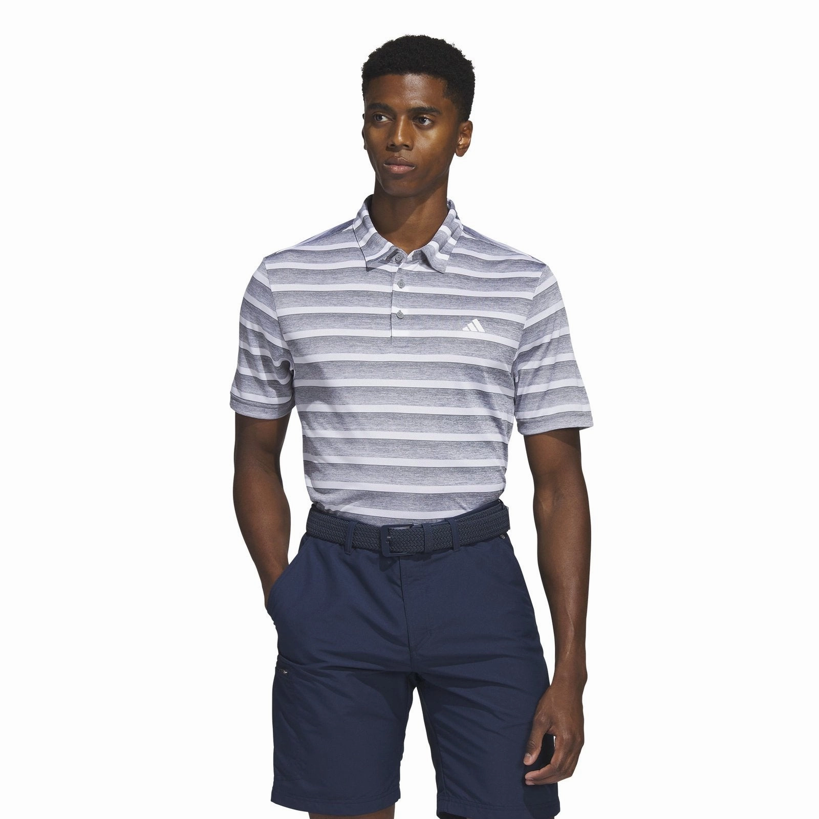 adidas 2-Colour Stripe Golf Polo Shirt IA5444 girls cotton dress, outdoor clothing, women's sleeveless dress