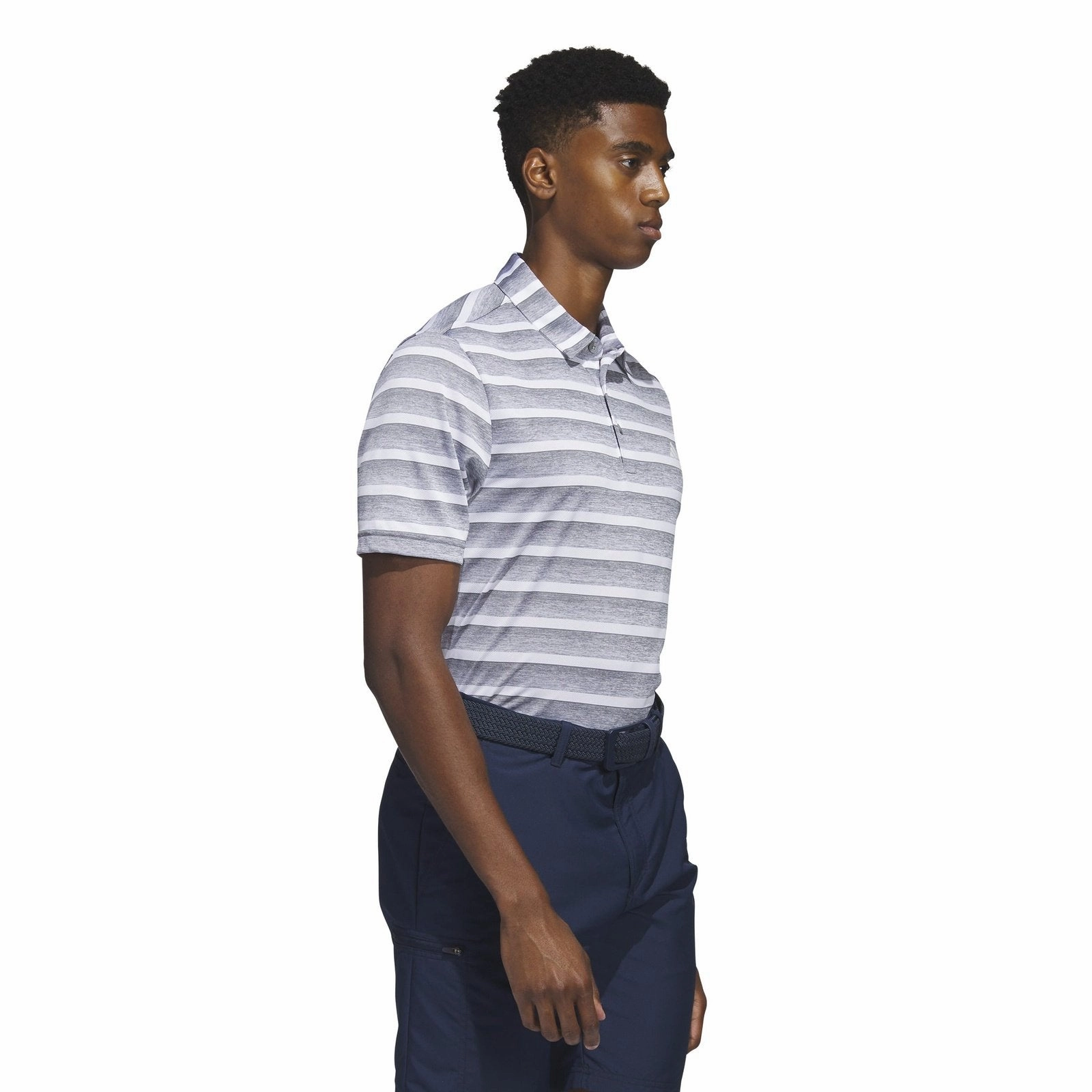 kids casual outfit adidas 2-Colour Stripe Golf Polo Shirt IA5444