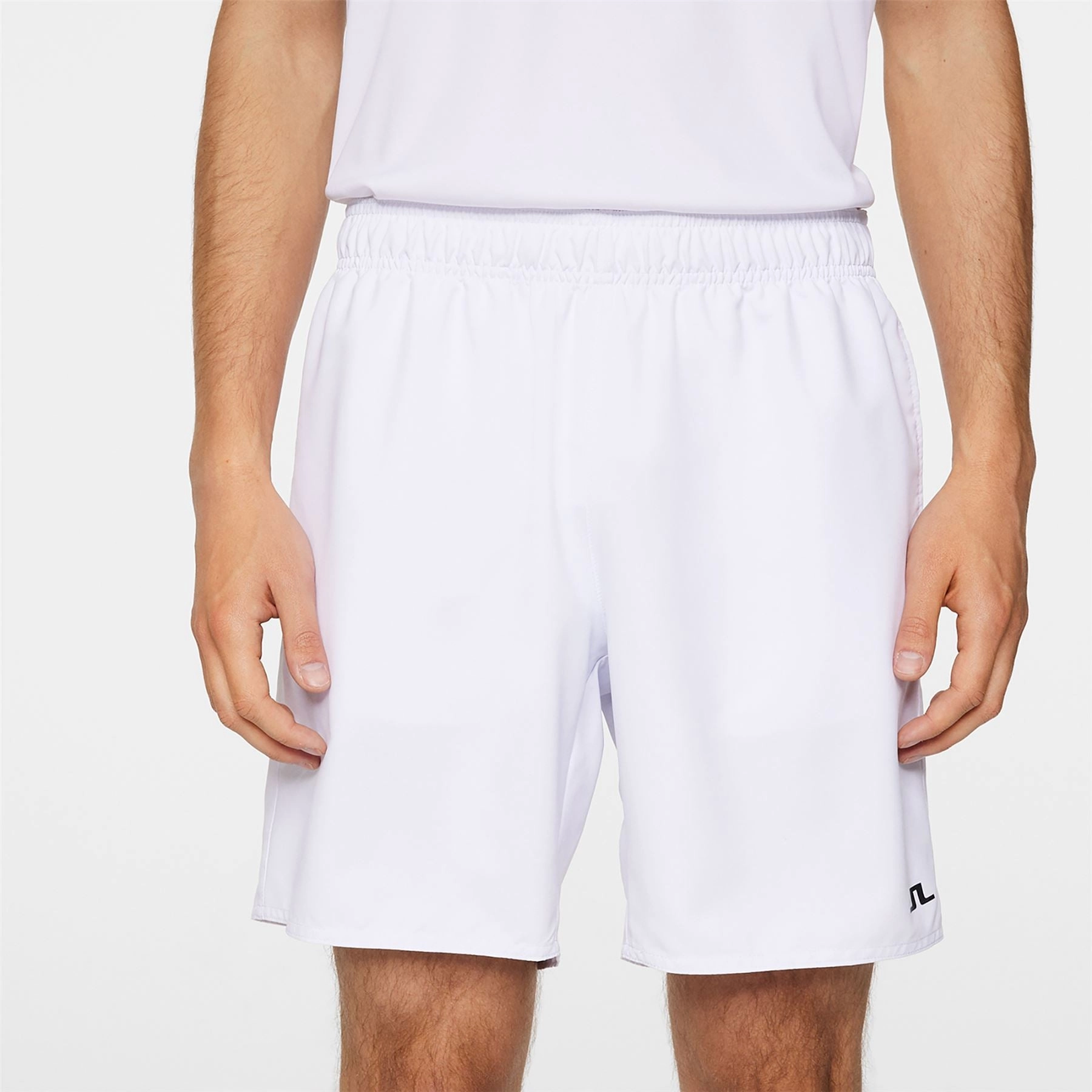 Preston Shorts White J.Lindeberg Golfwear for Men