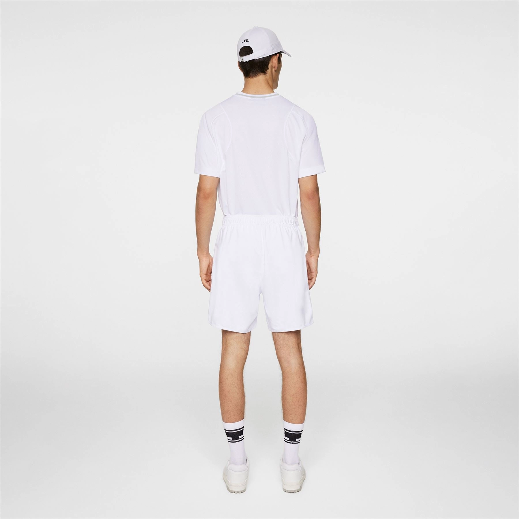 Preston Shorts White J.Lindeberg Golfwear for Men