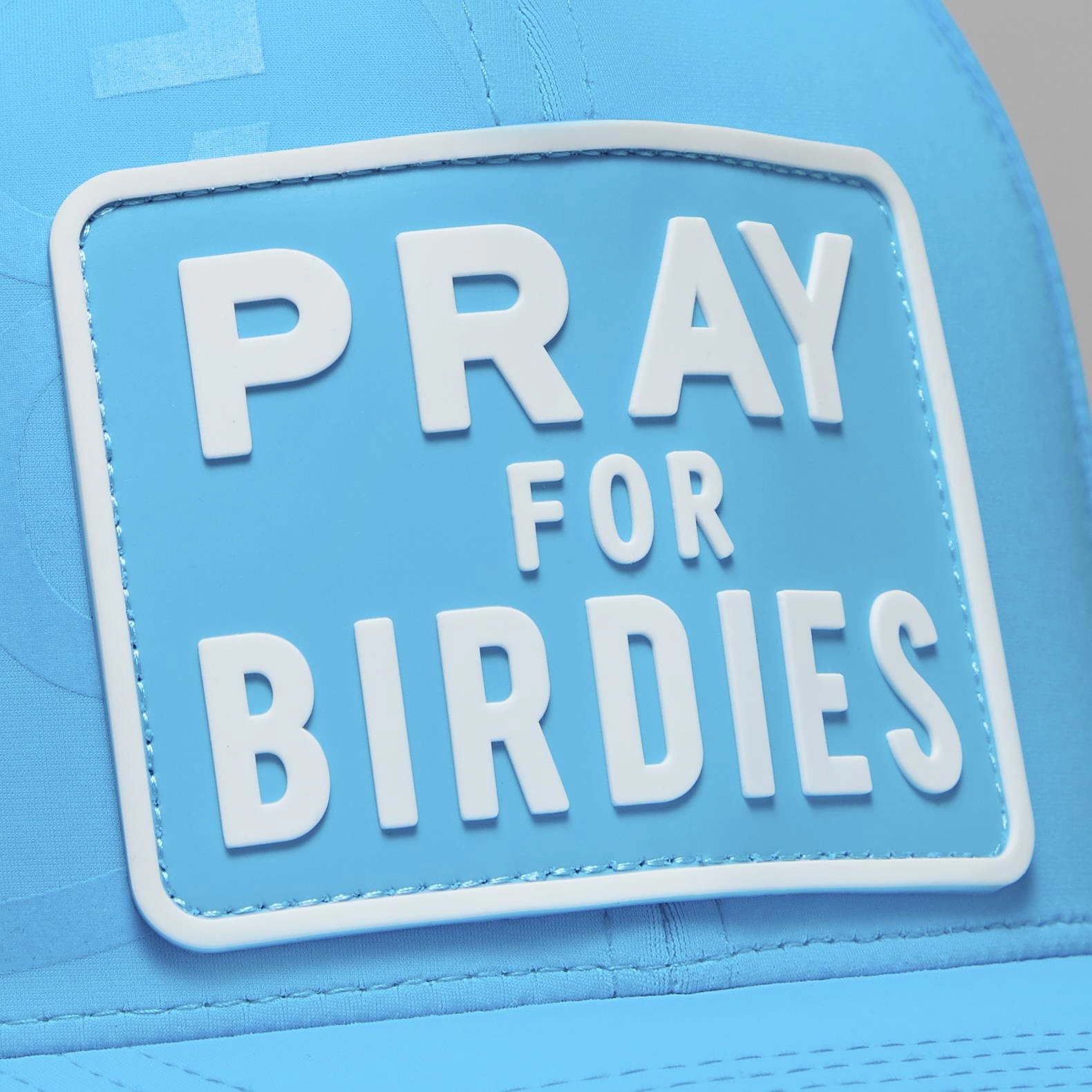 Prey For Birdies Patch Perforated Nylon Snapback Hat Mosaic G/Fore Men's Fashion