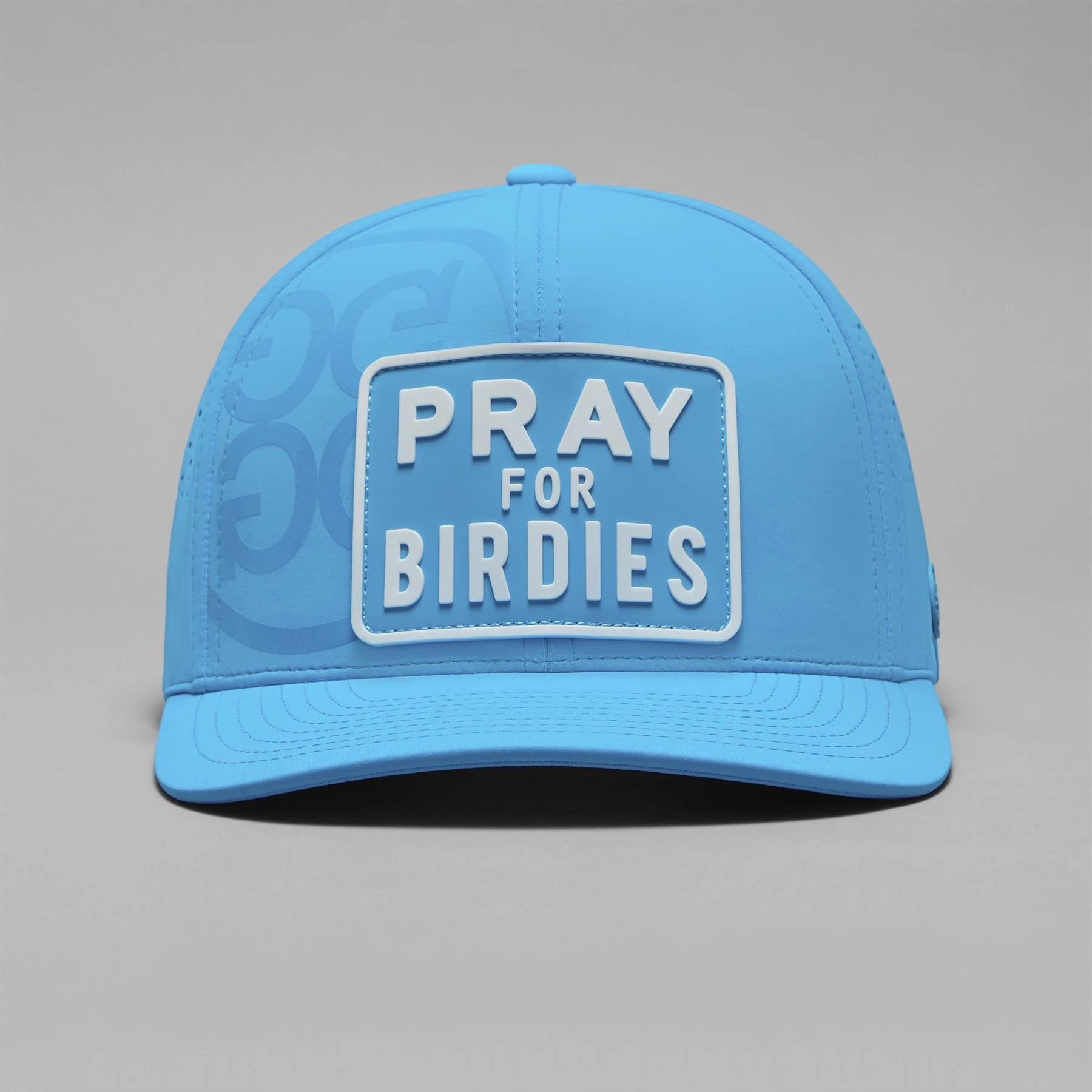 Prey For Birdies Patch Perforated Nylon Snapback Hat Mosaic G/Fore Men's Fashion
