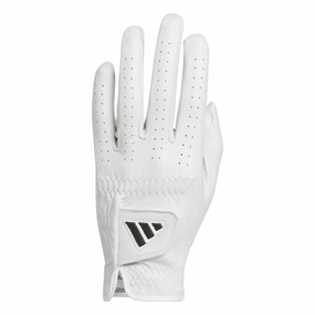 Pro Leather Left Hand Golf Glove White Adidas men's athletic apparel
