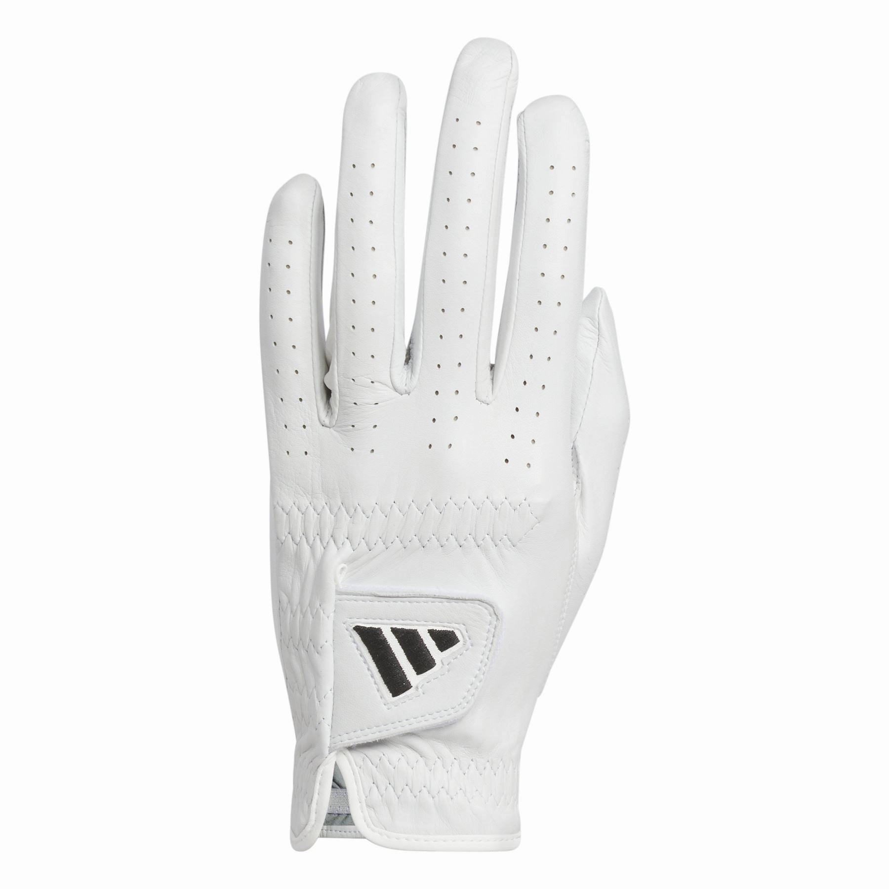 Pro Leather Left Hand Golf Glove White Adidas men's athletic apparel